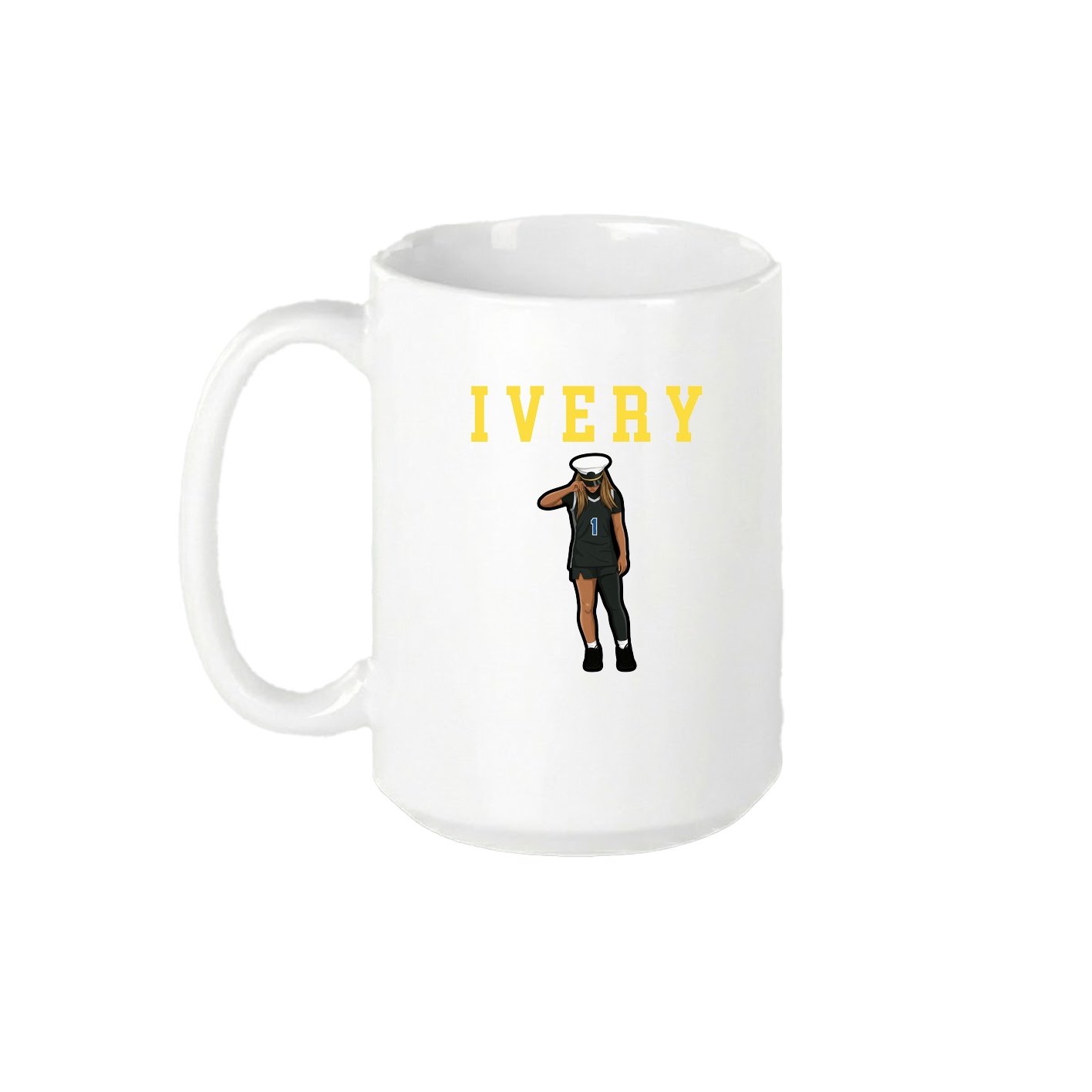 15oz Coffee Mug — Shirsey in White