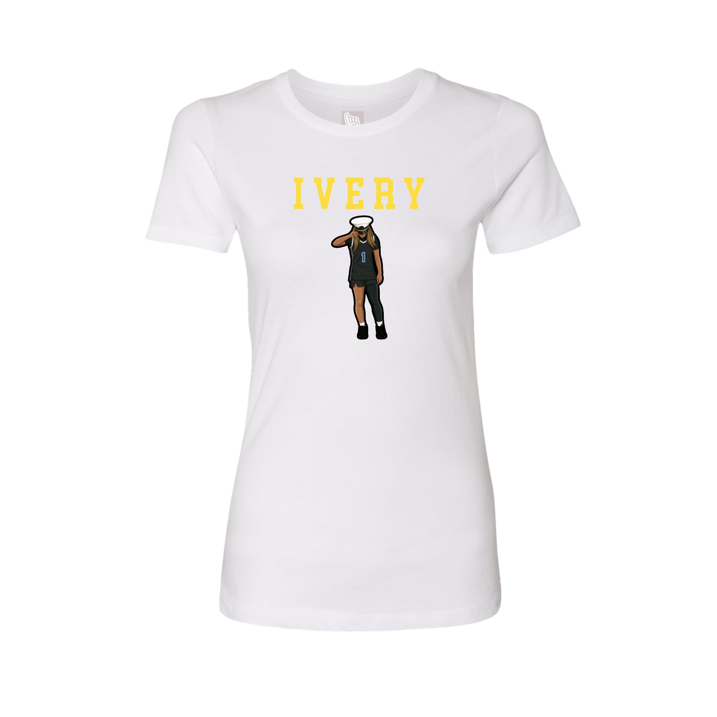 Fitted Women's Tee — Shirsey in White