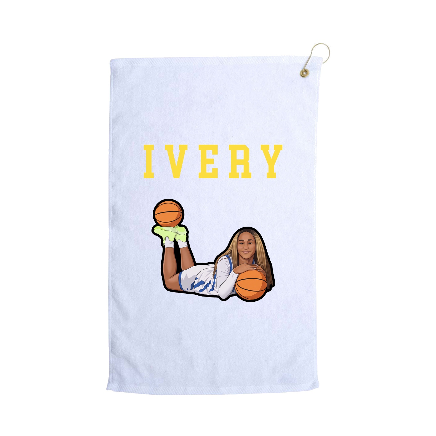 Golf Towel — Shirsey in White
