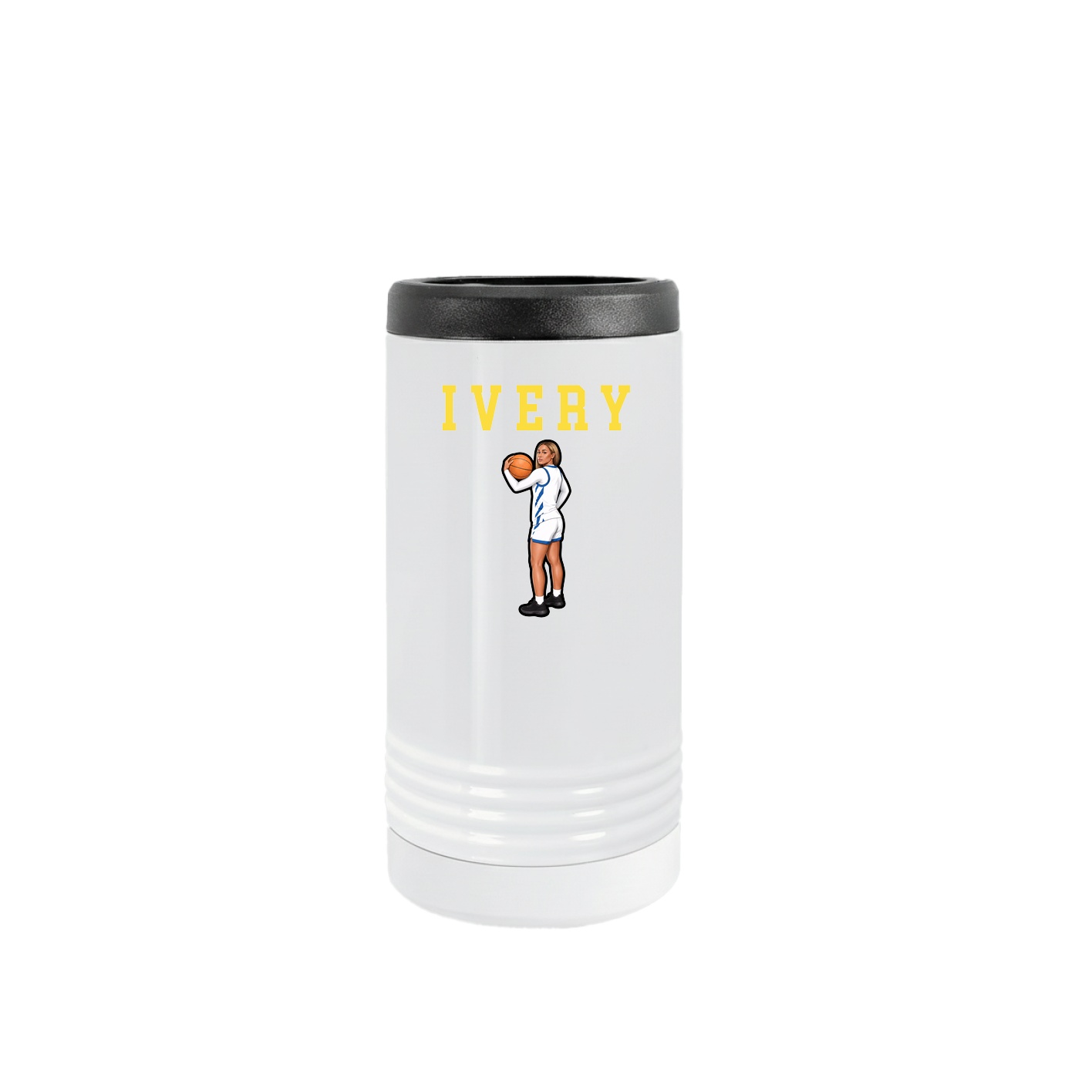 Slim Beverage Holder — Shirsey in White