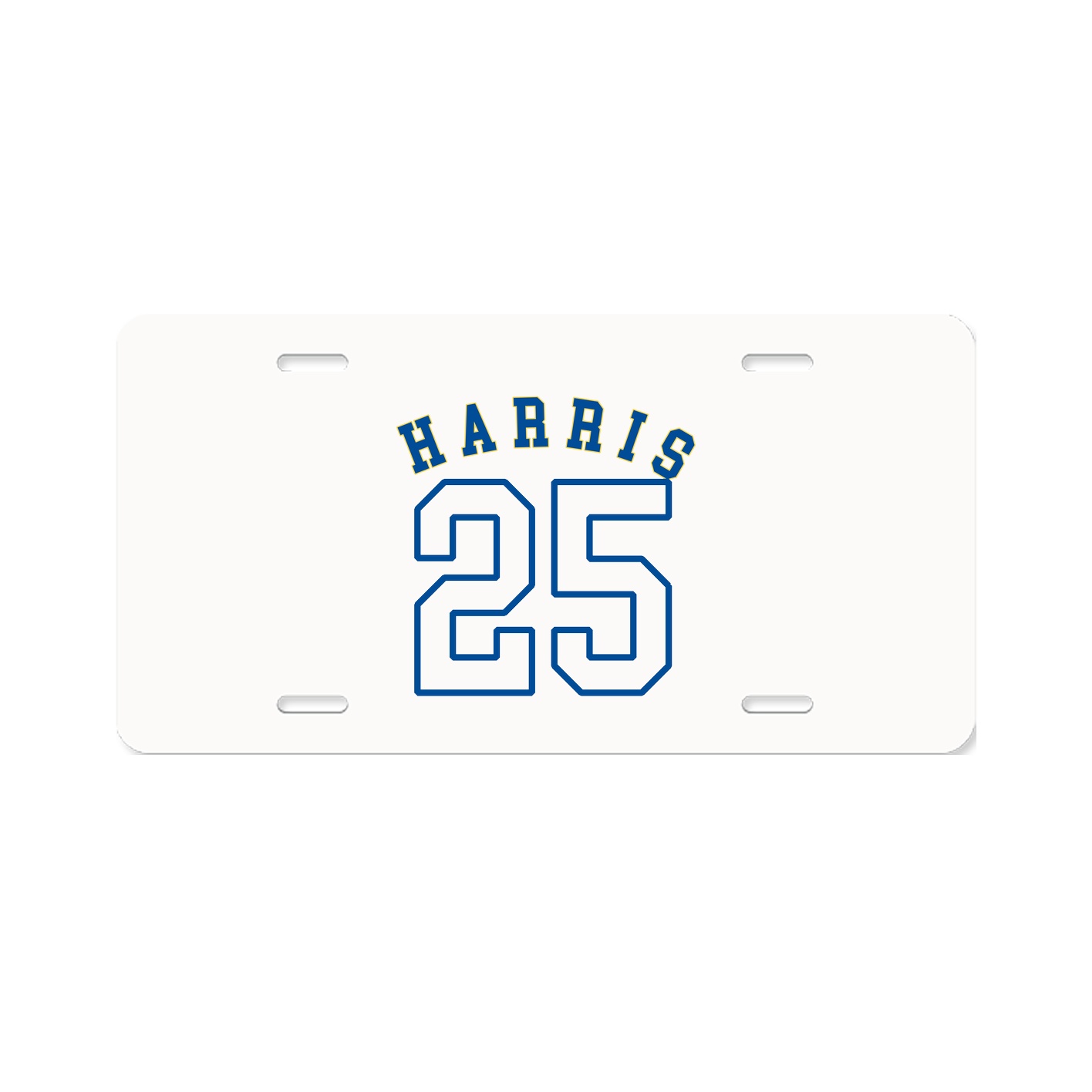 License Plate — Shirsey Arch in Classic