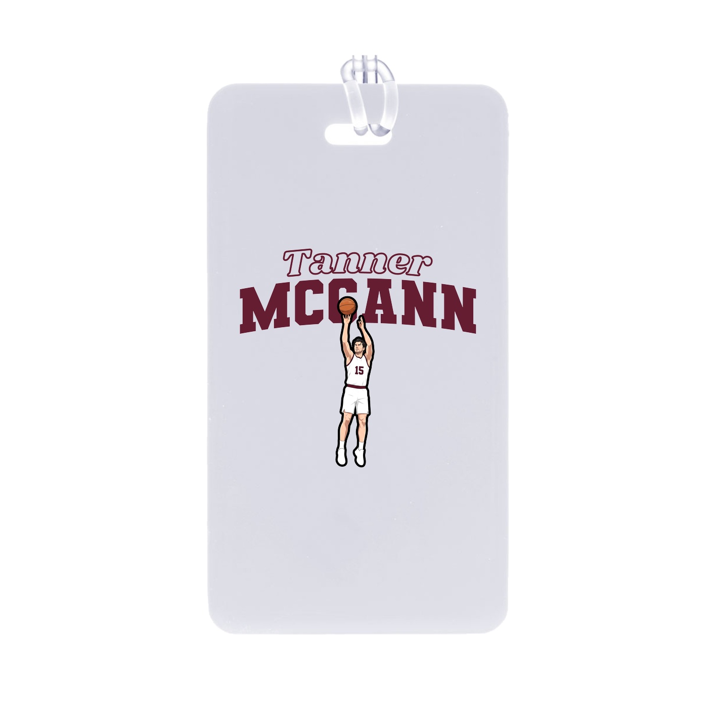 Bag Tag — Name Arch in Classic