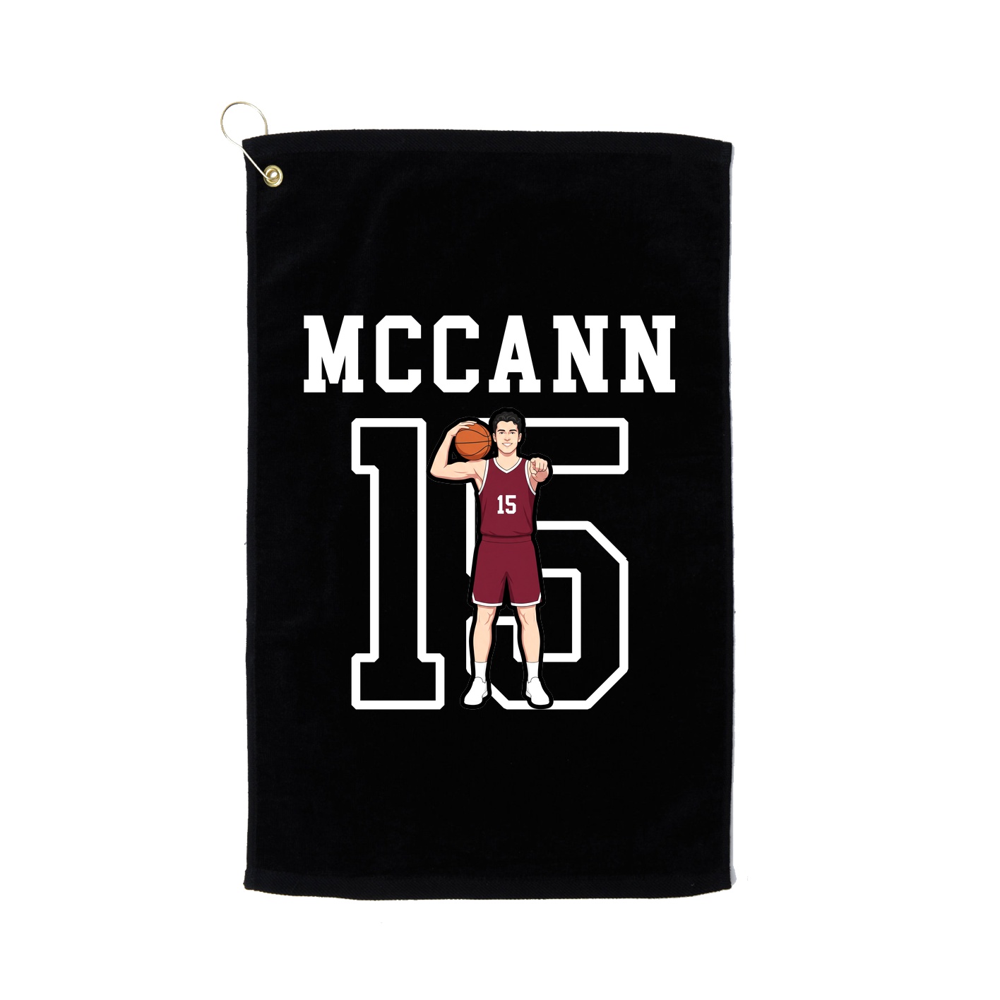 Golf Towel — Shirsey in Black