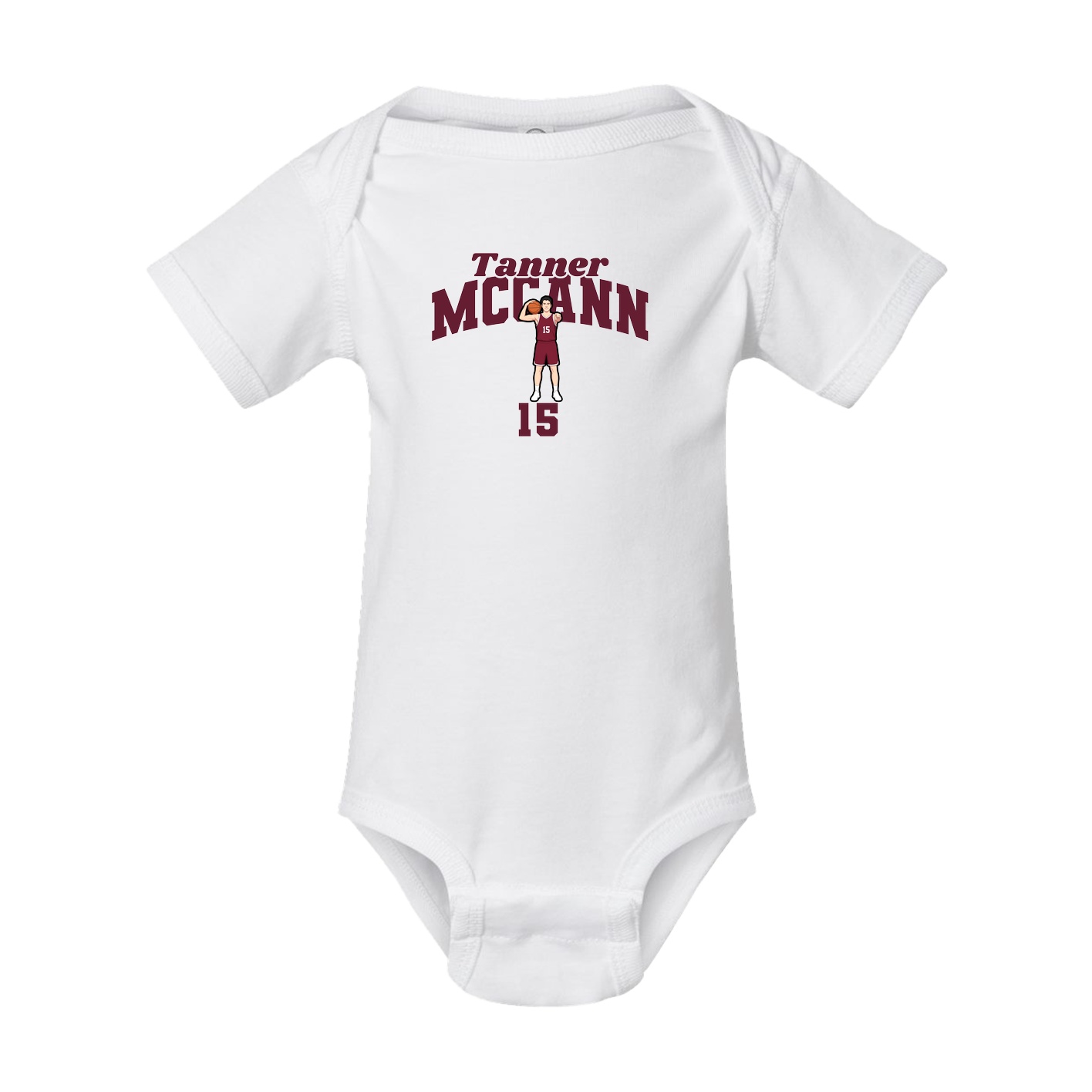Baby Onesie — Signature Arch in White