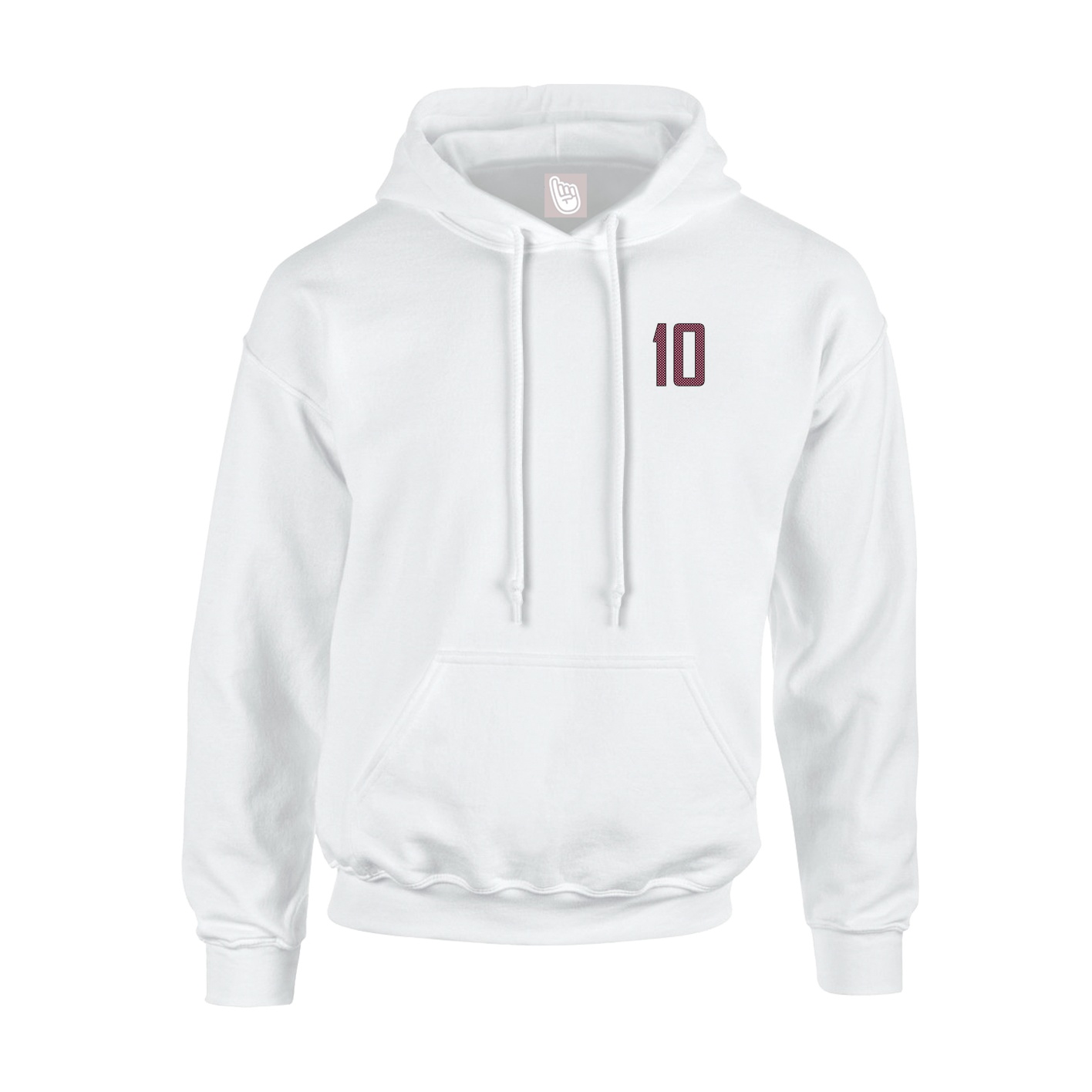 Hoodie — Front Shirsy in White