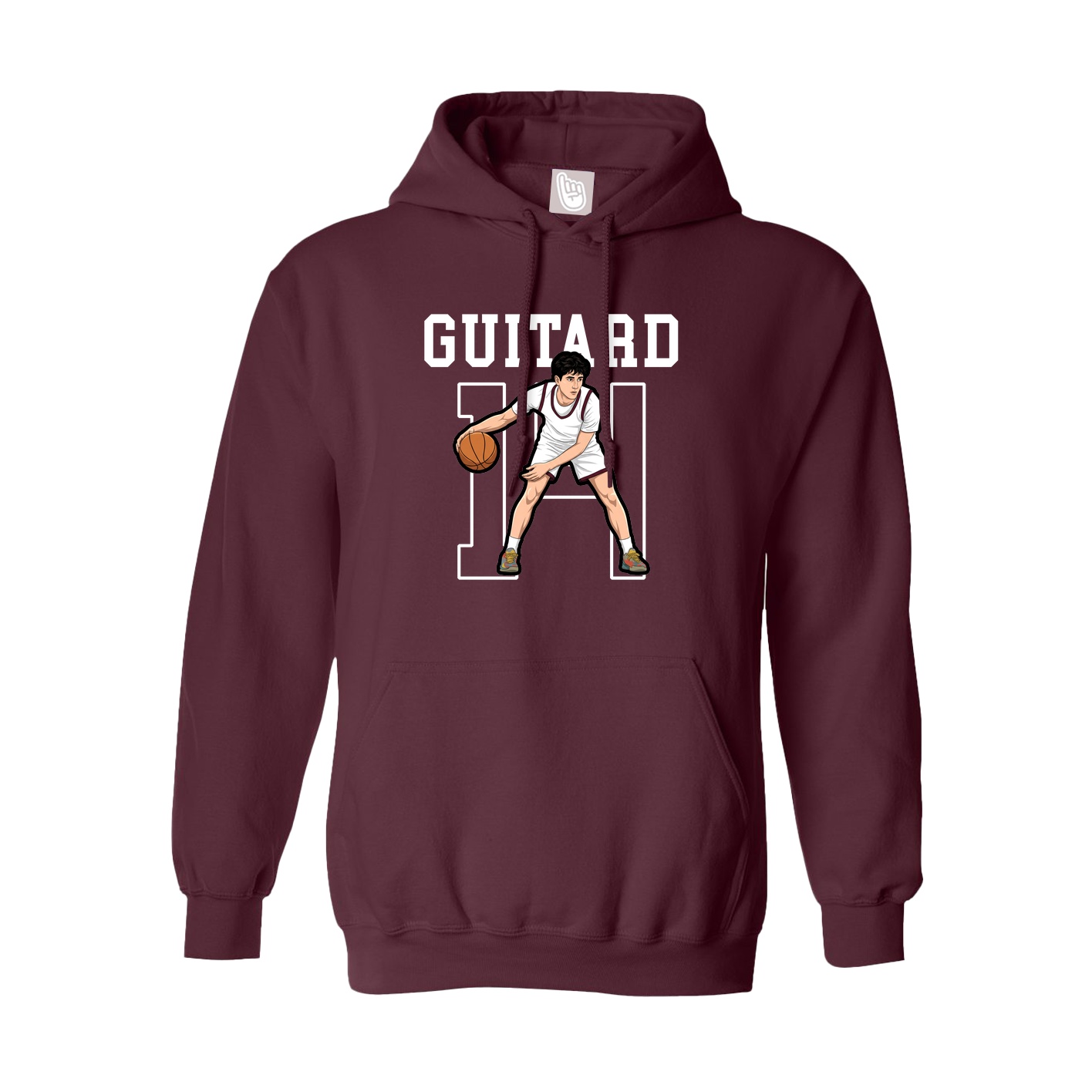 Youth Hoodie — Shirsey in Maroon