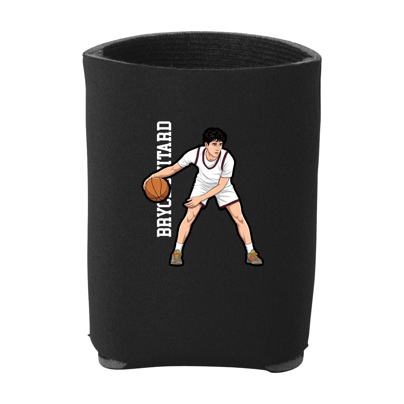 Can Holder — Name Vertical in Black