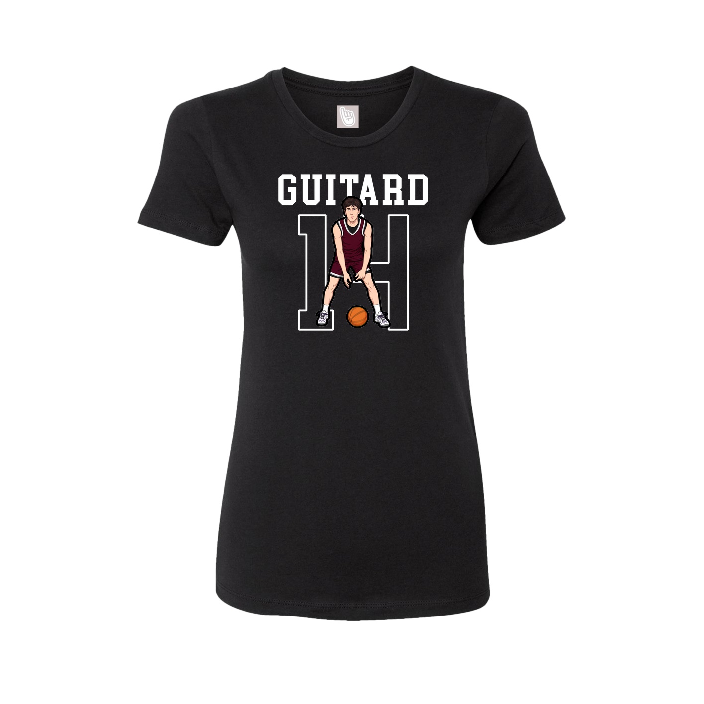 Fitted Women's Tee — Shirsey in Black