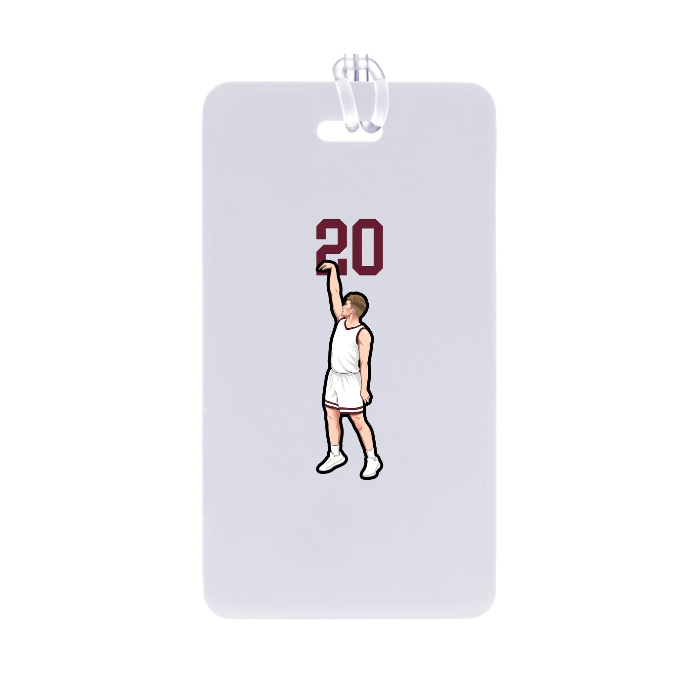 Bag Tag — Number Top in Classic