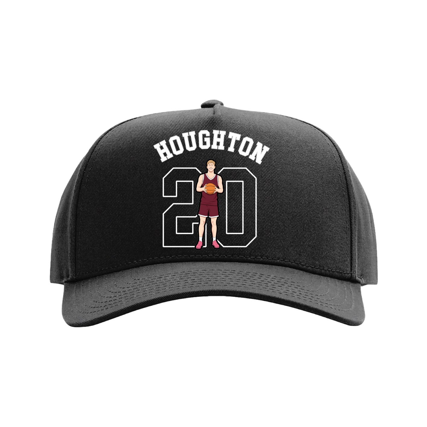 Full Fabric Five-Panel Champ Cap