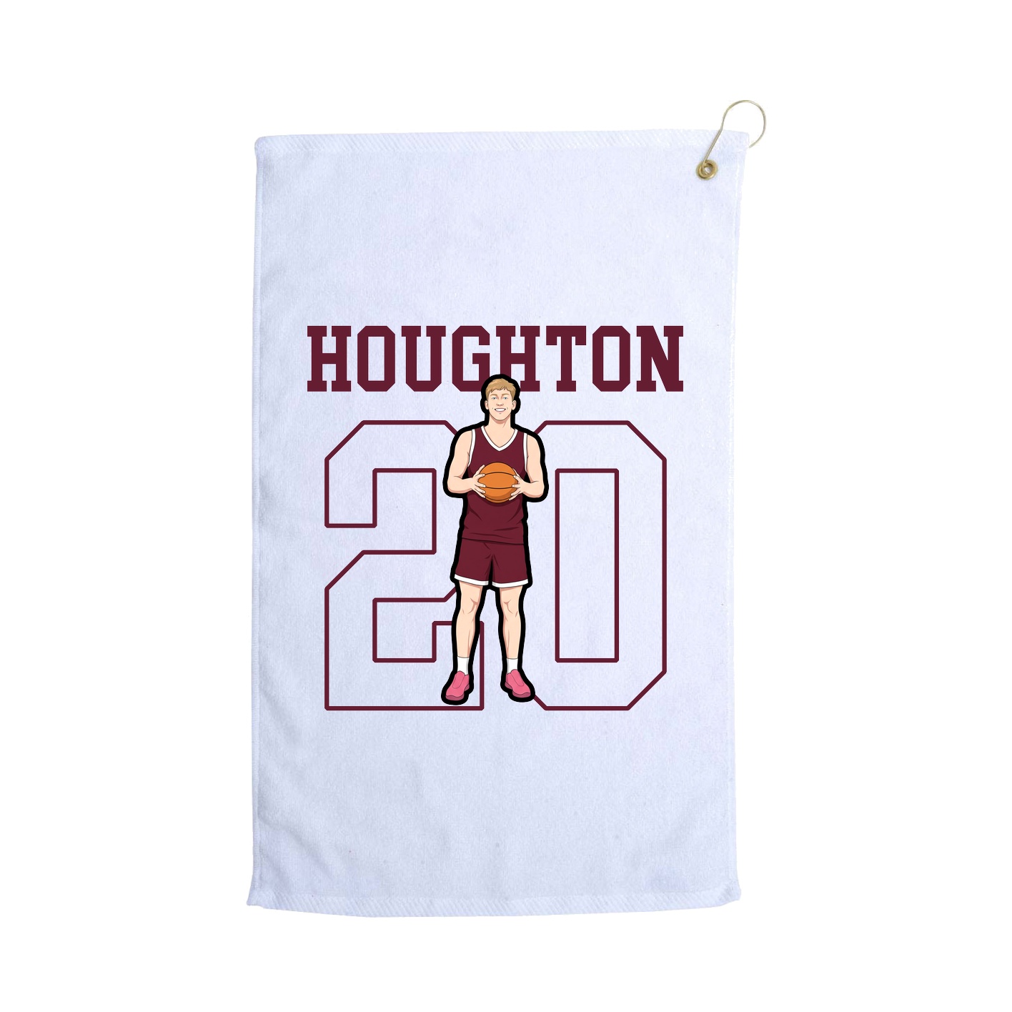 Golf Towel — Shirsey in White
