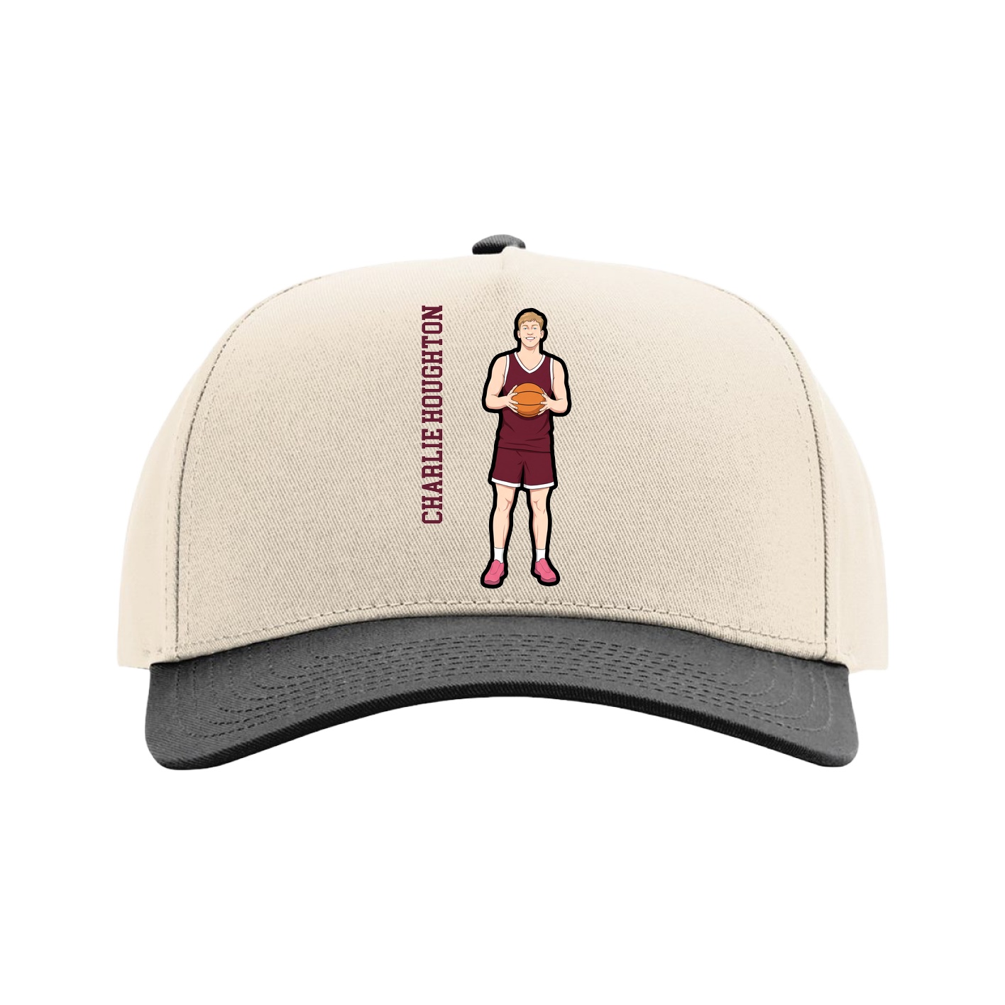 Full Fabric Five-Panel Champ Cap