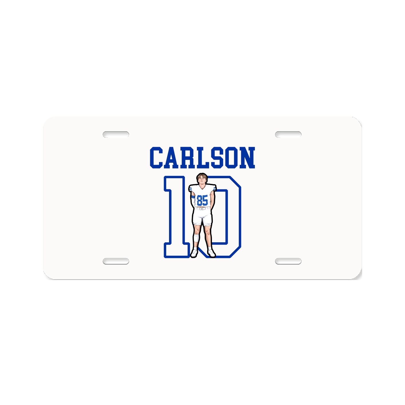 License Plate — Shirsey in Classic