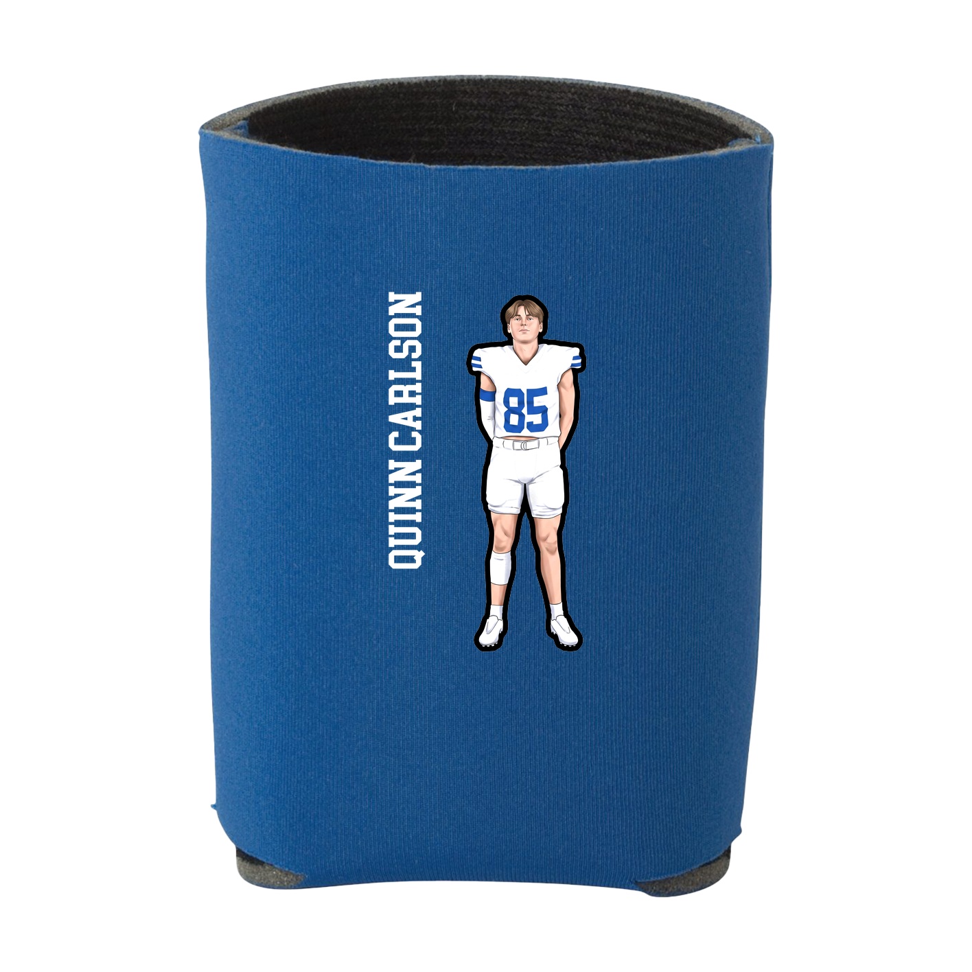 Can Holder — Name Vertical in Royal