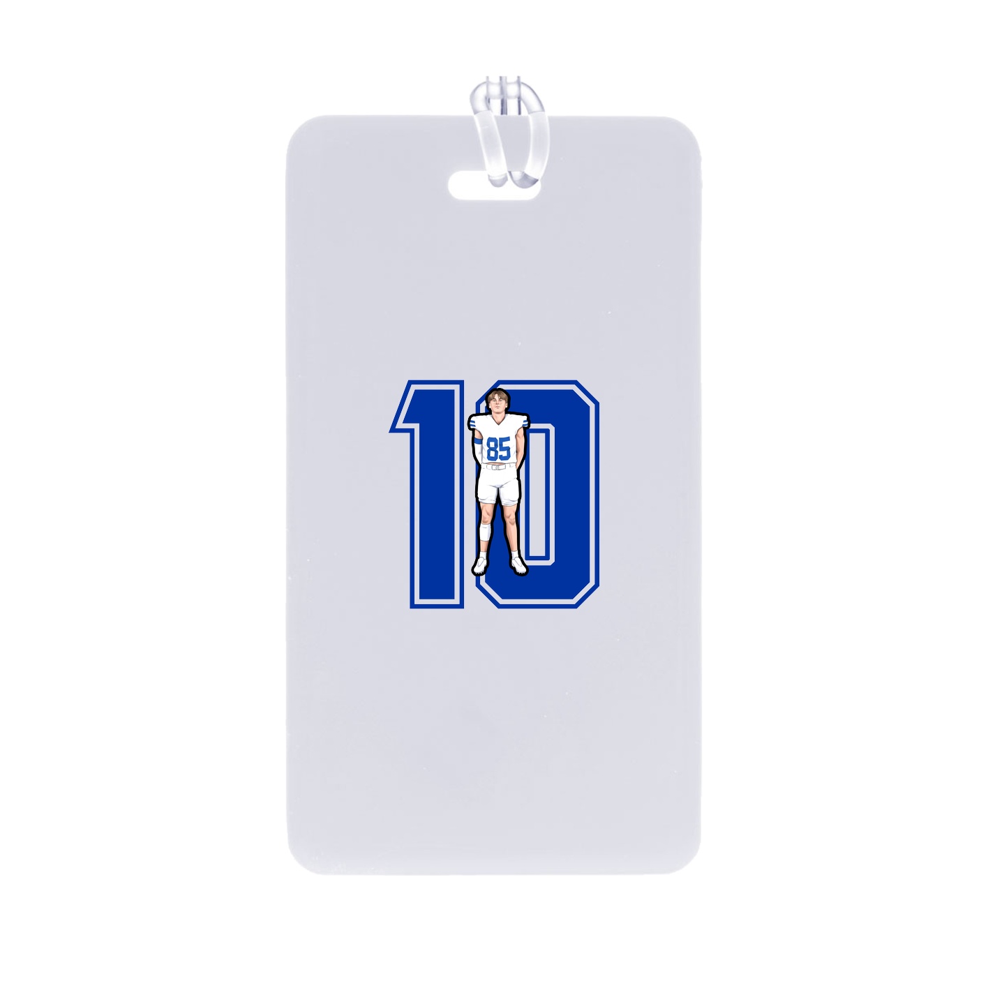 Bag Tag — Number in Classic