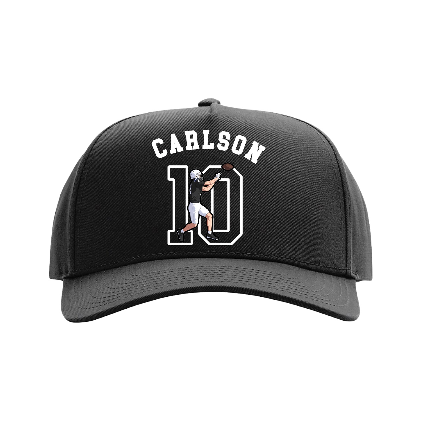 Full Fabric Five-Panel Champ Cap