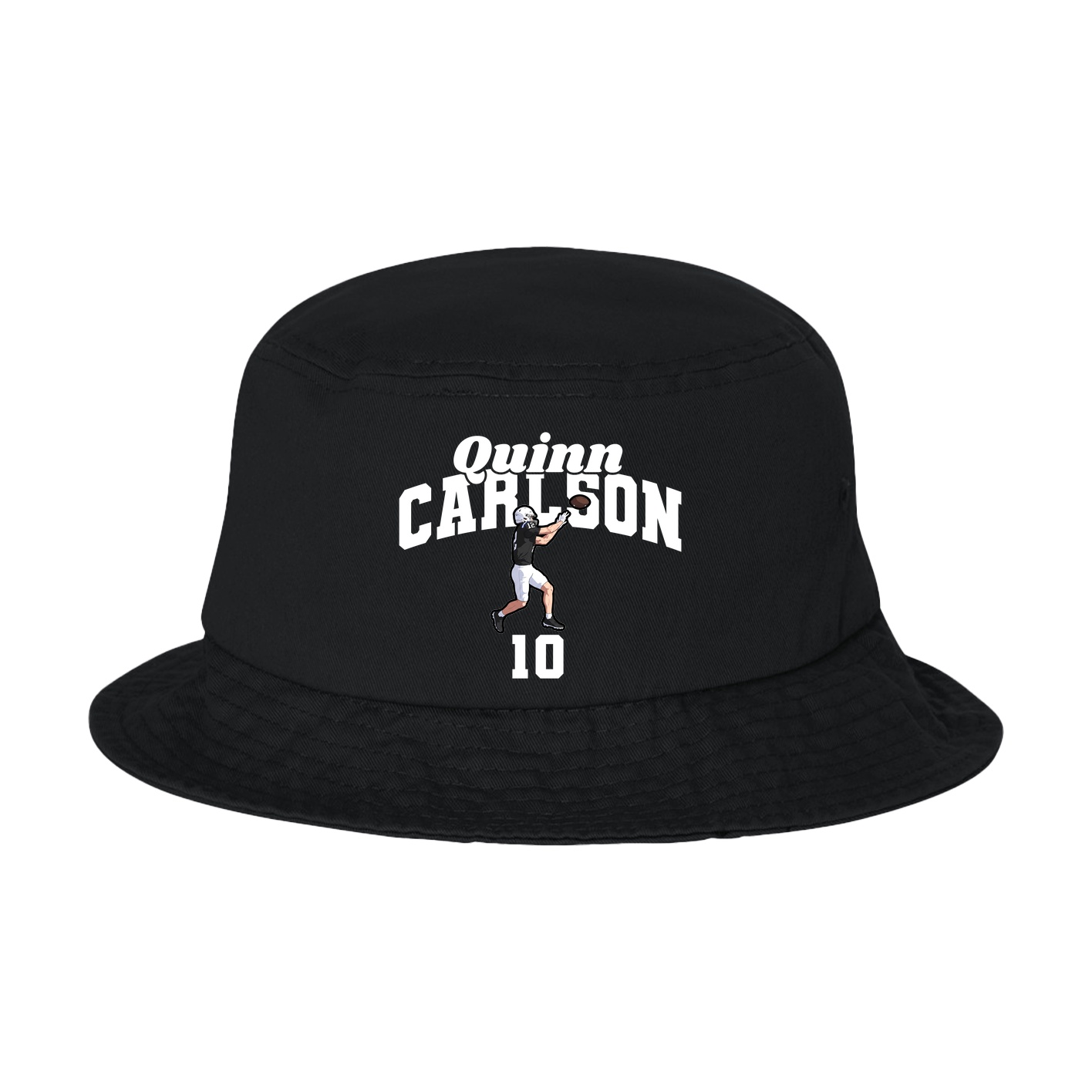 Bucket Cap — Signature Arch in Black