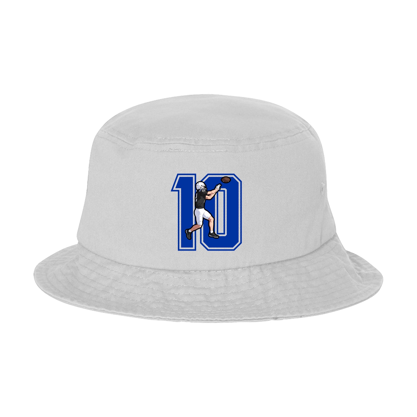 Bucket Cap — Number in White