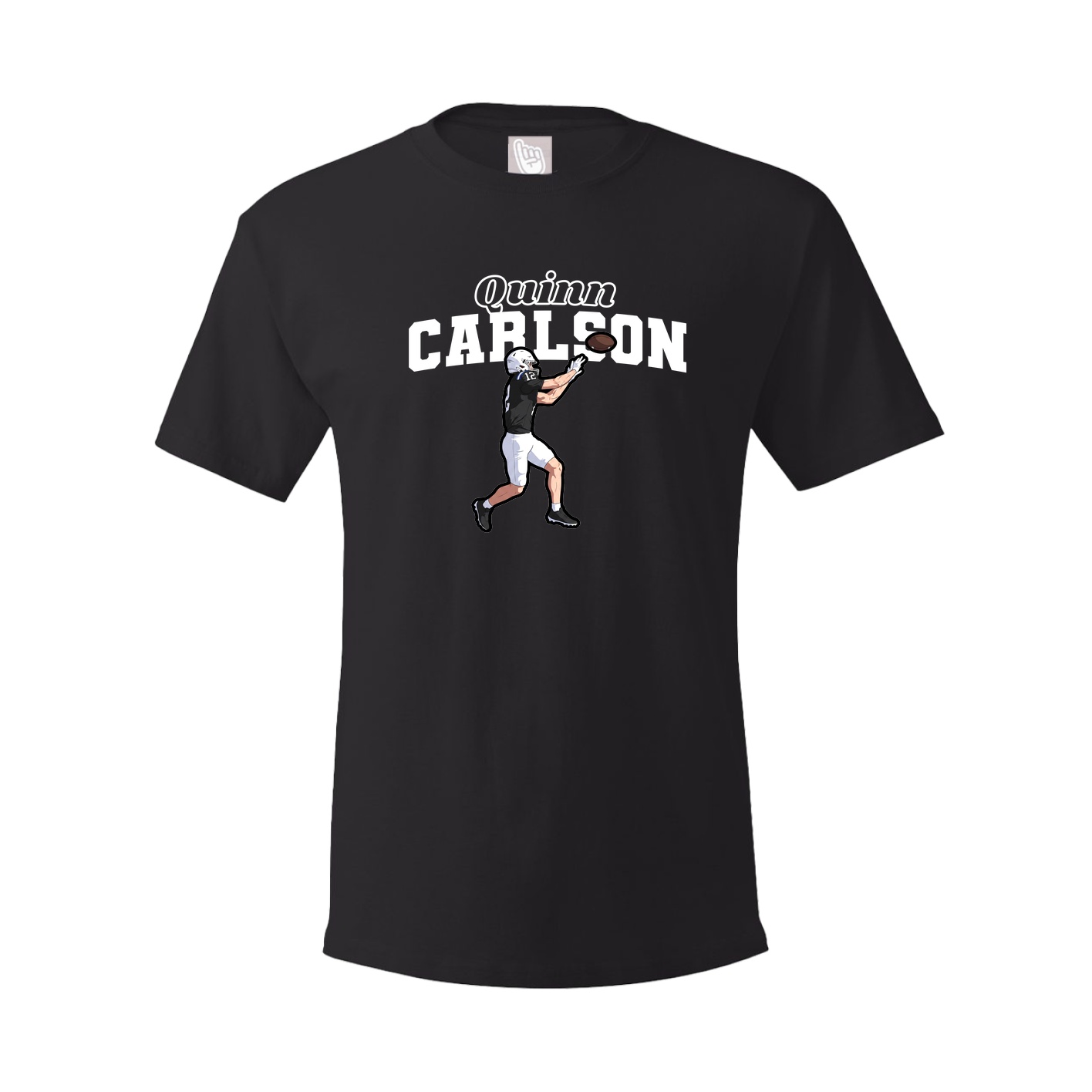 Tee — Name Arch in Black