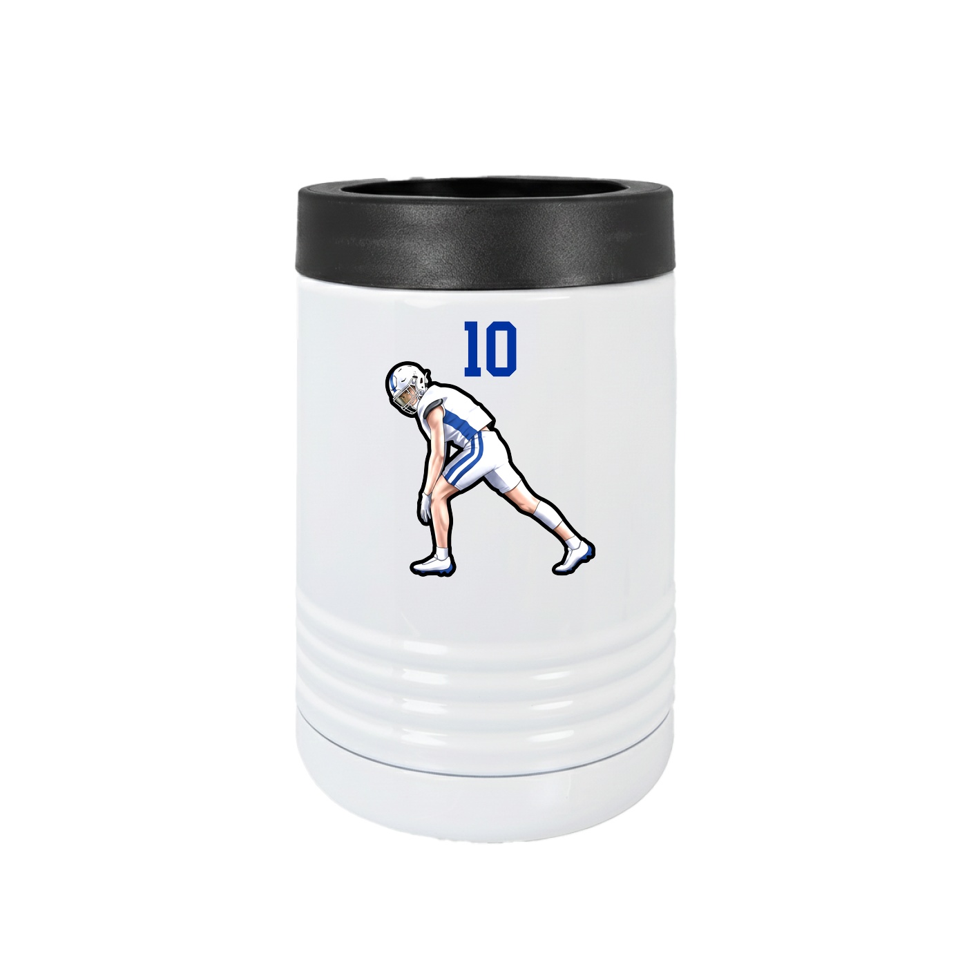 Beverage Holder — Number Top in White