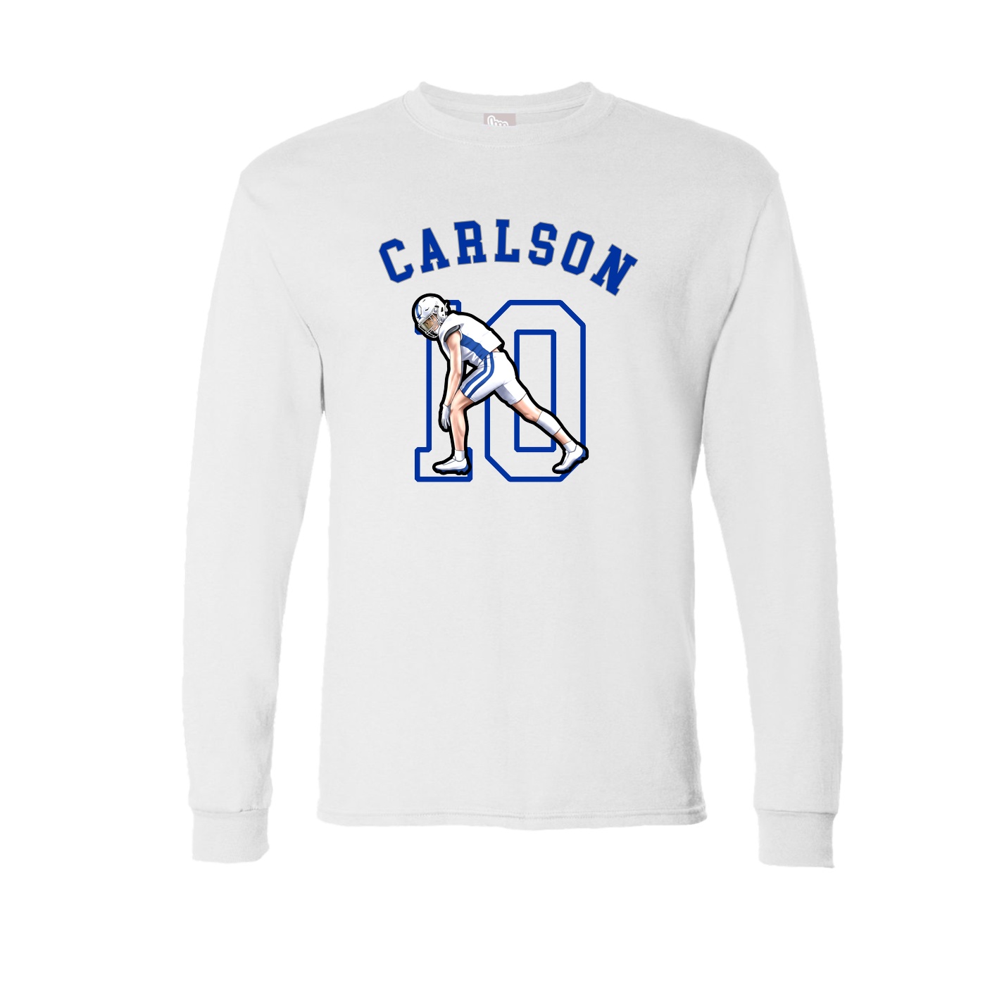 Long Sleeve Tee — Shirsey Arch in White