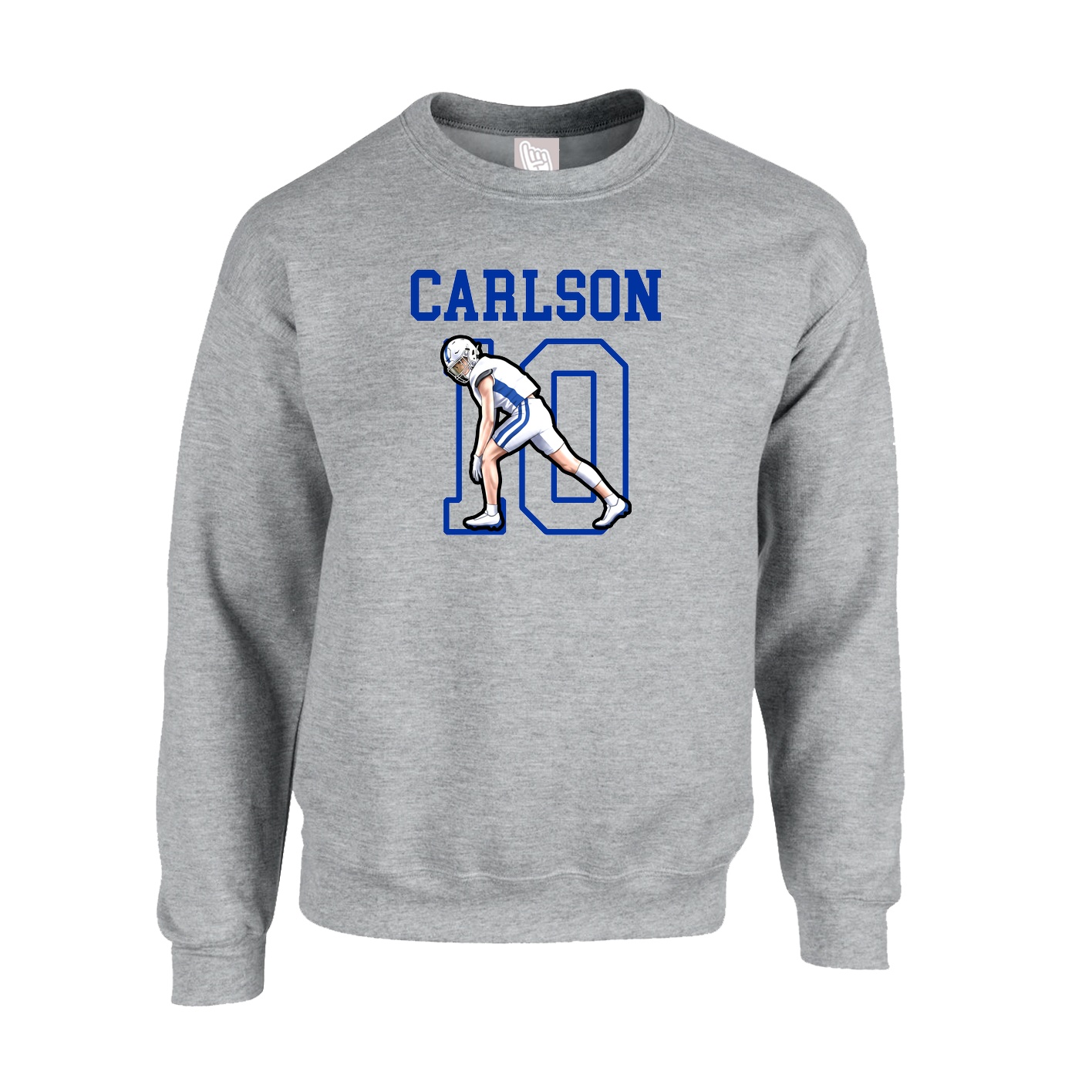 Fleece Crew — Shirsey in Grey