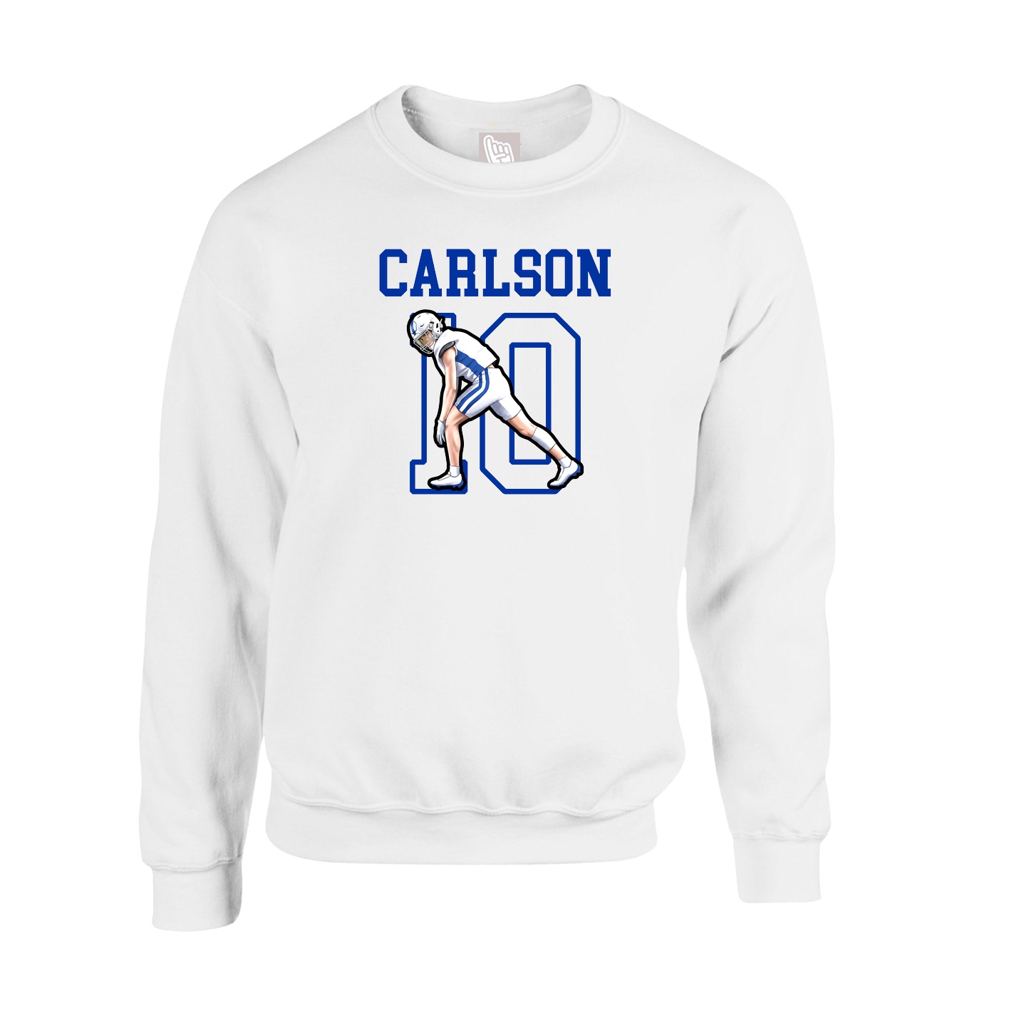 Fleece Crew — Shirsey in White