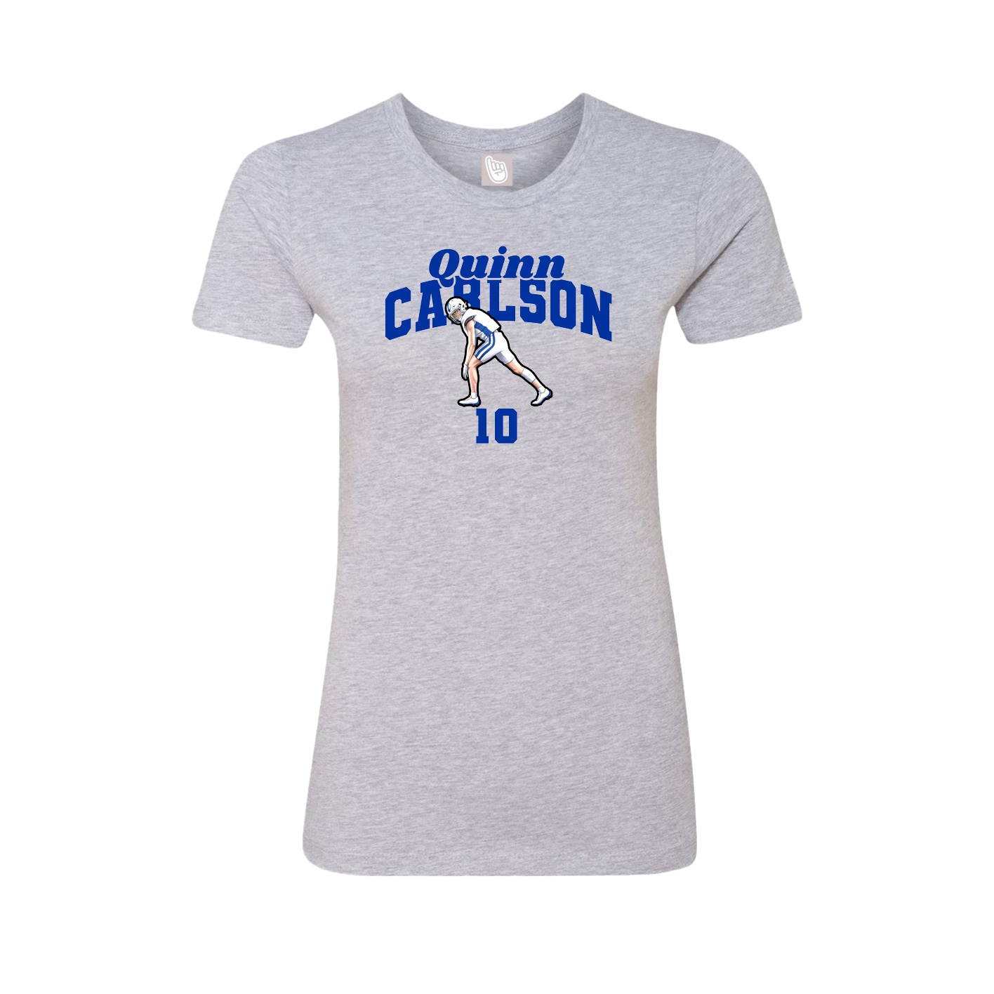 Womens Tee — Signature Arch in Grey