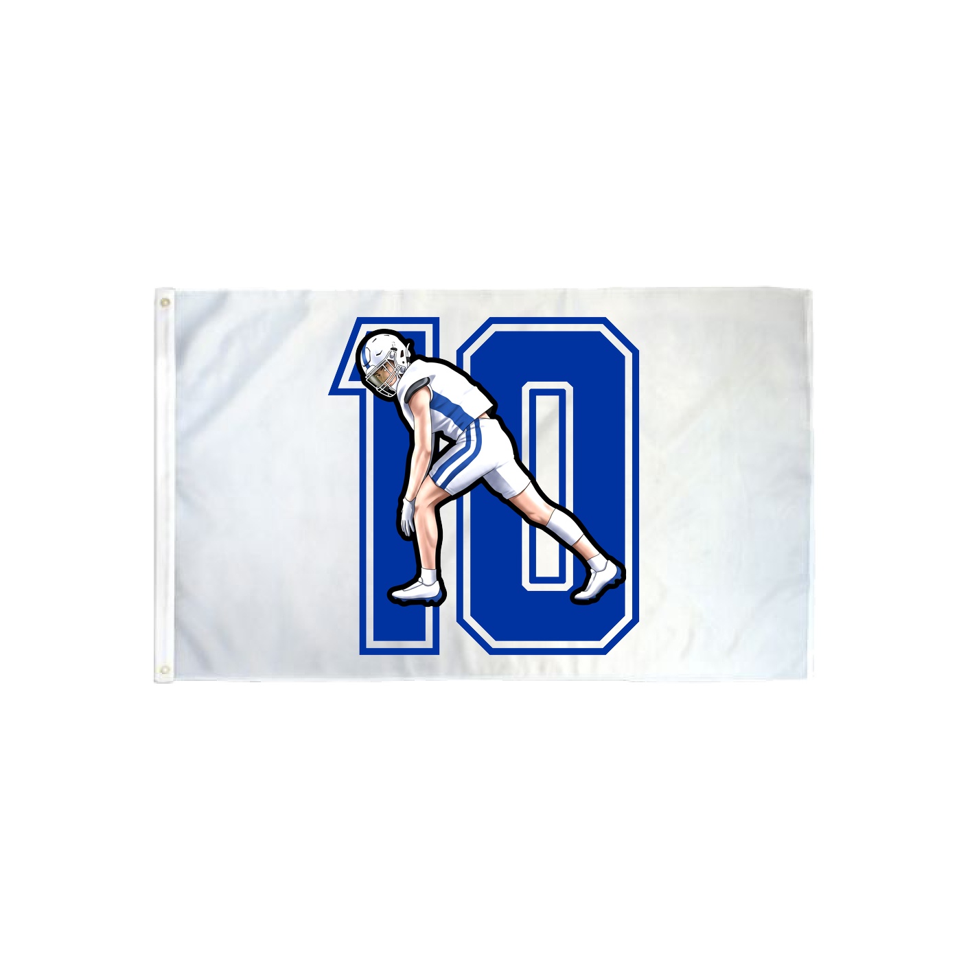 3x5 Flag — Number in Classic