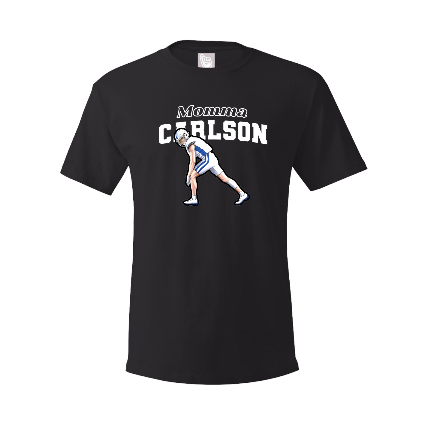 Tee — Mothers Day Block in Black