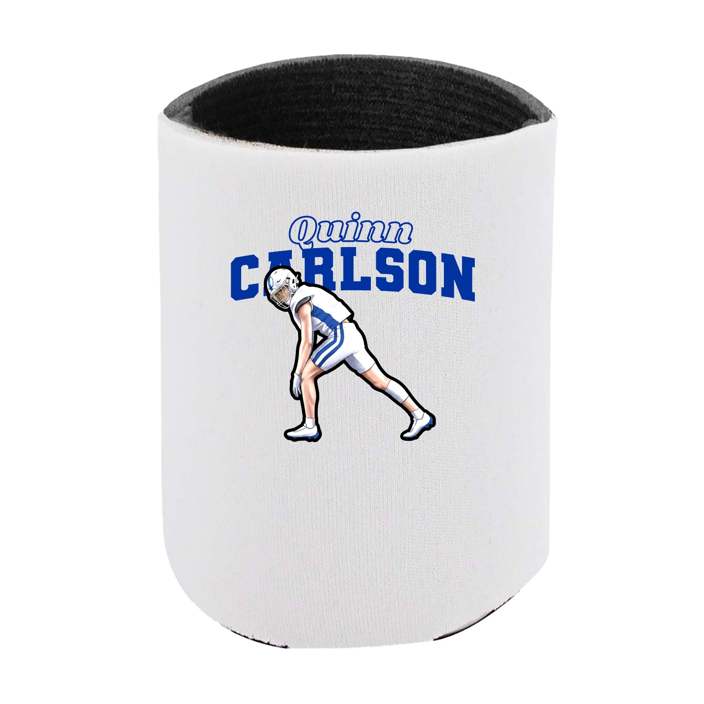 Can Holder — Name Arch in White