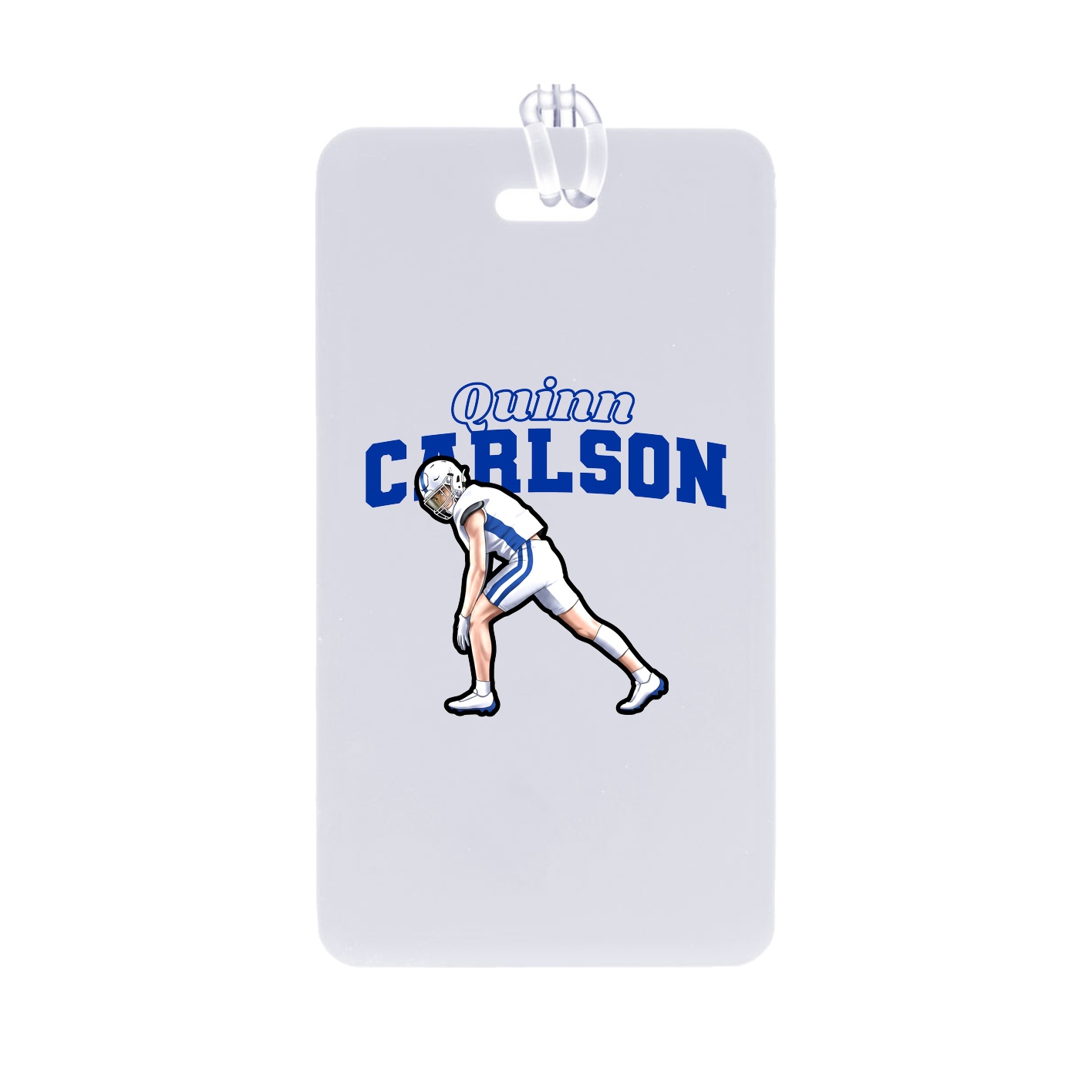 Bag Tag — Name Arch in Classic