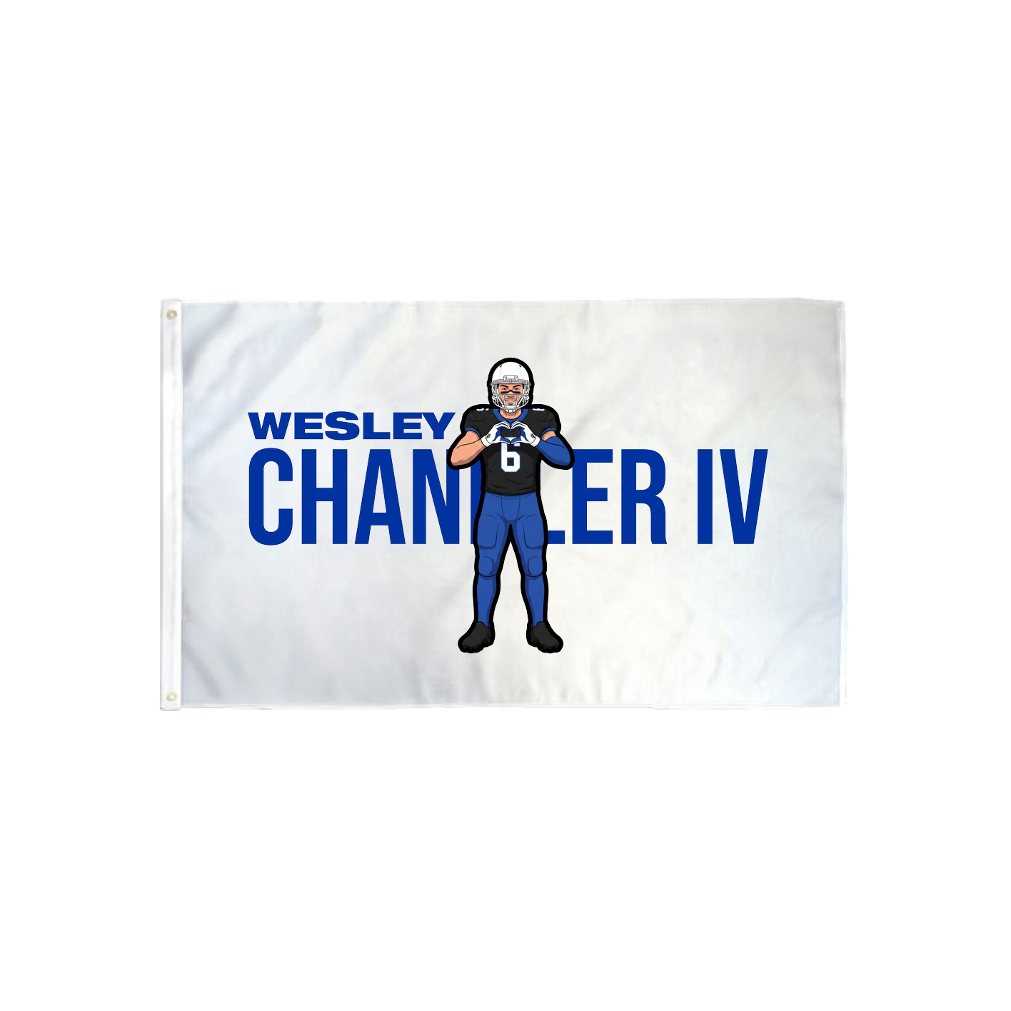 3x5 Flag — Player Name in Classic