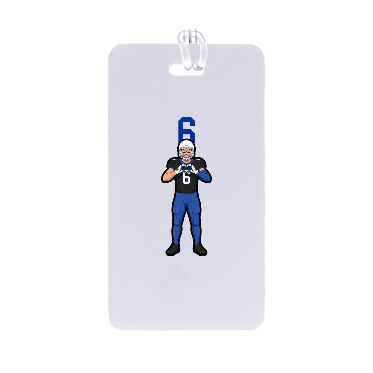 Bag Tag — Number Top in Classic