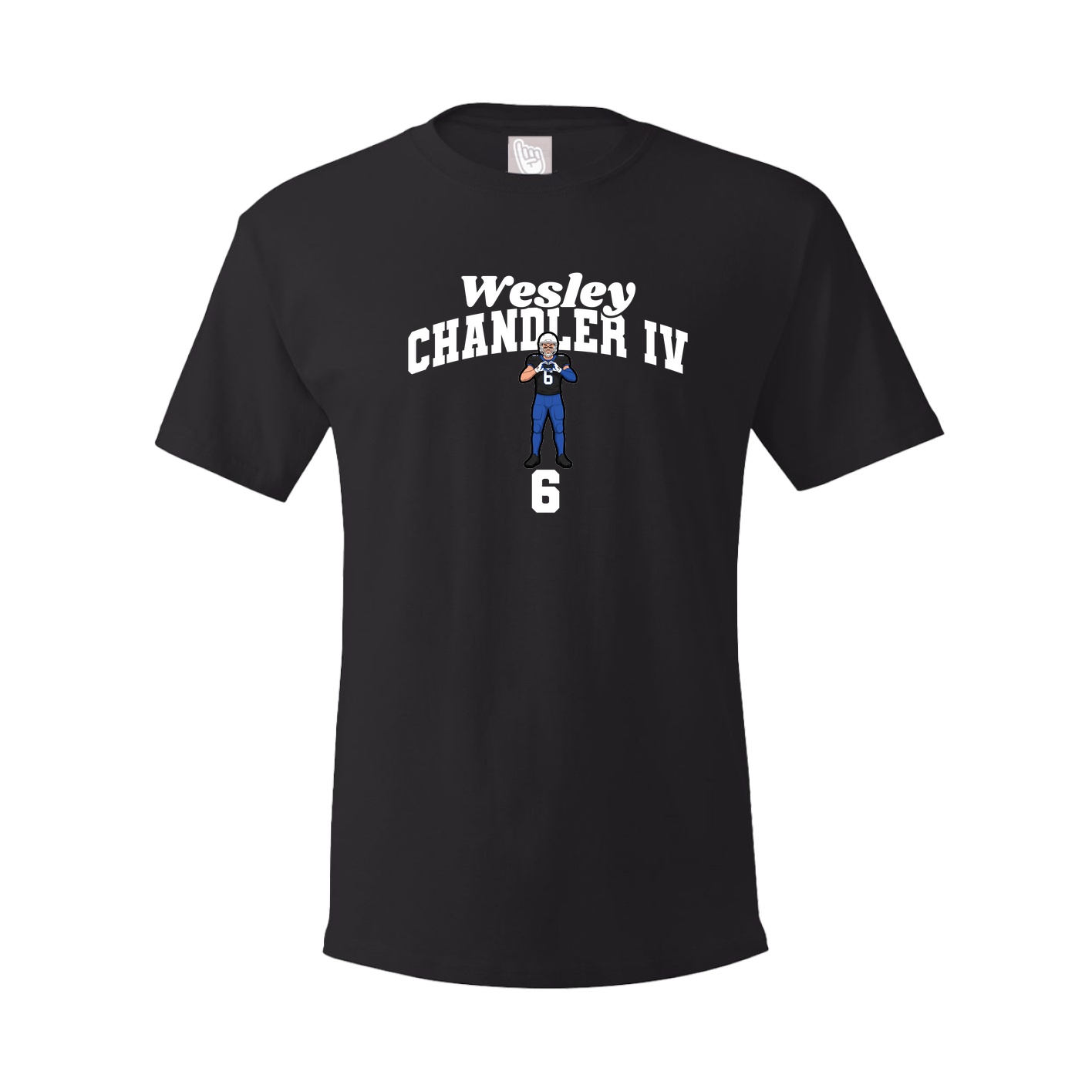 Youth Tee — Signature Arch in Black