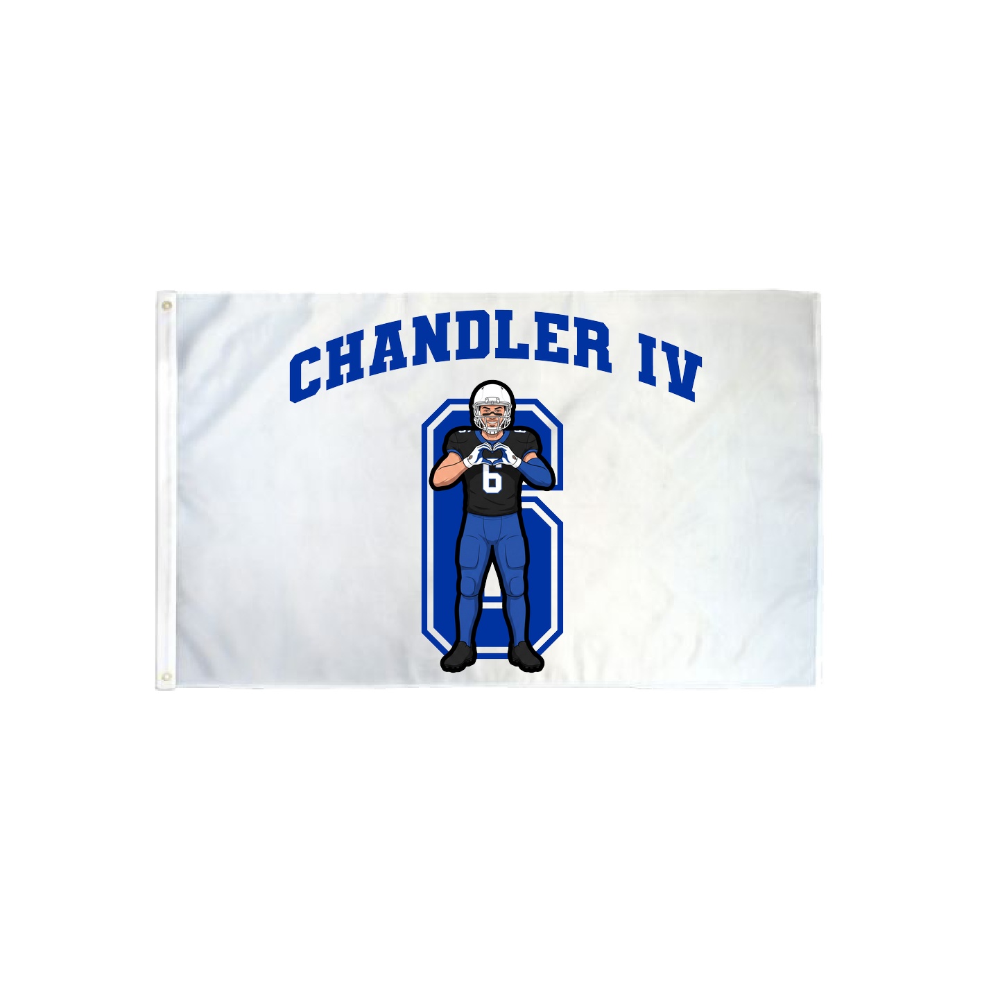 3x5 Flag — Number in Classic