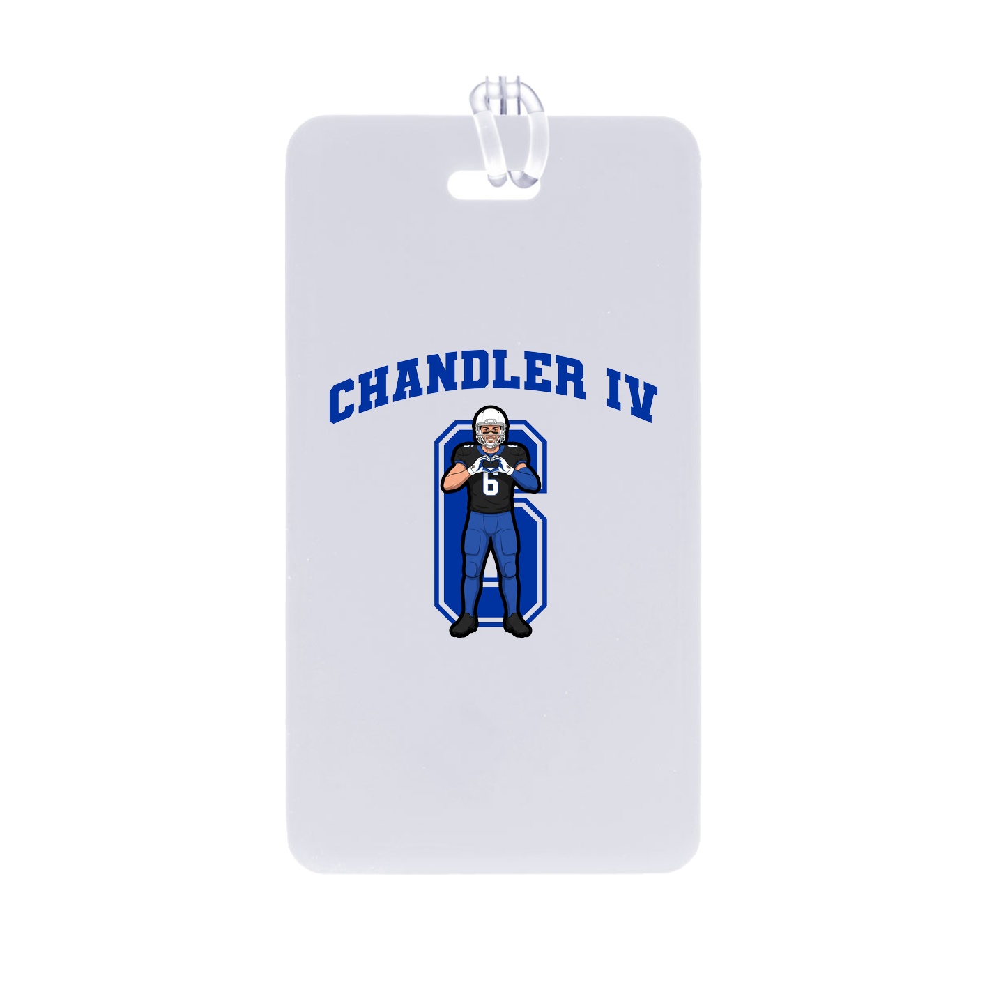 Bag Tag — Number in Classic