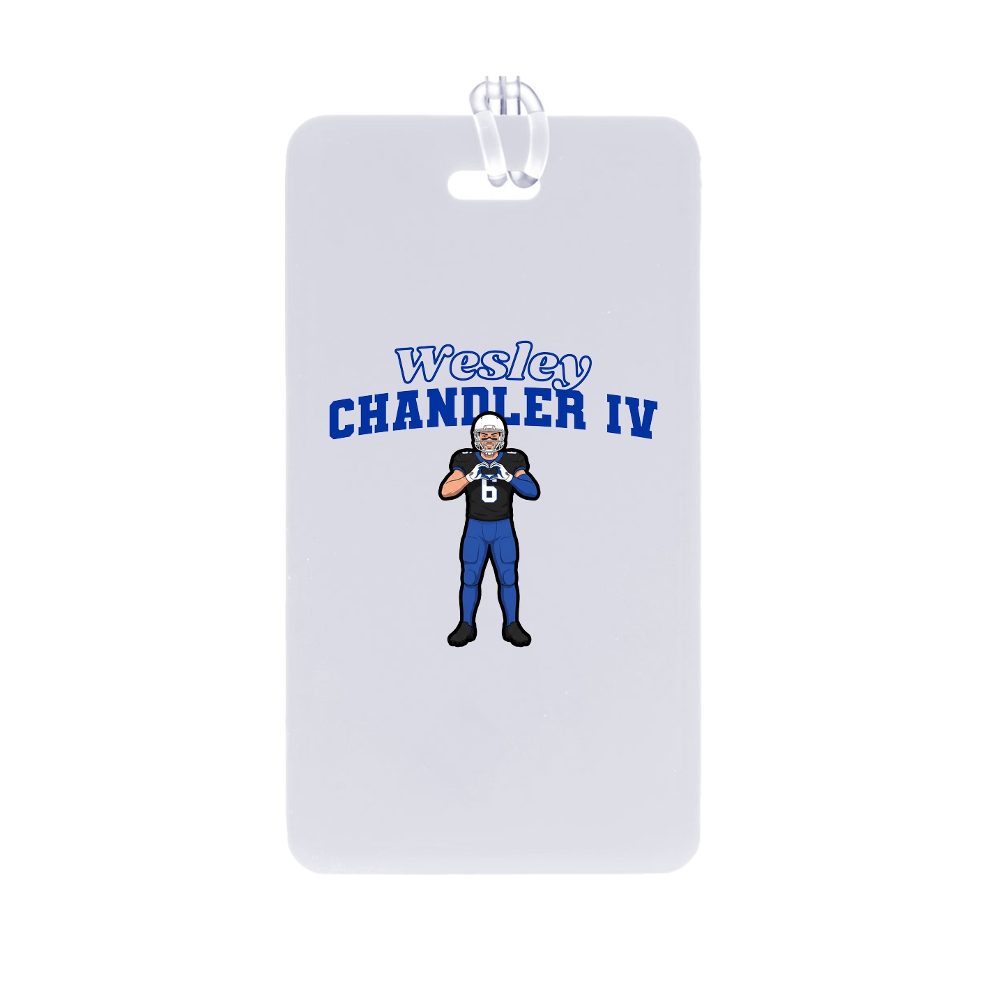 Bag Tag — Name Arch in Classic
