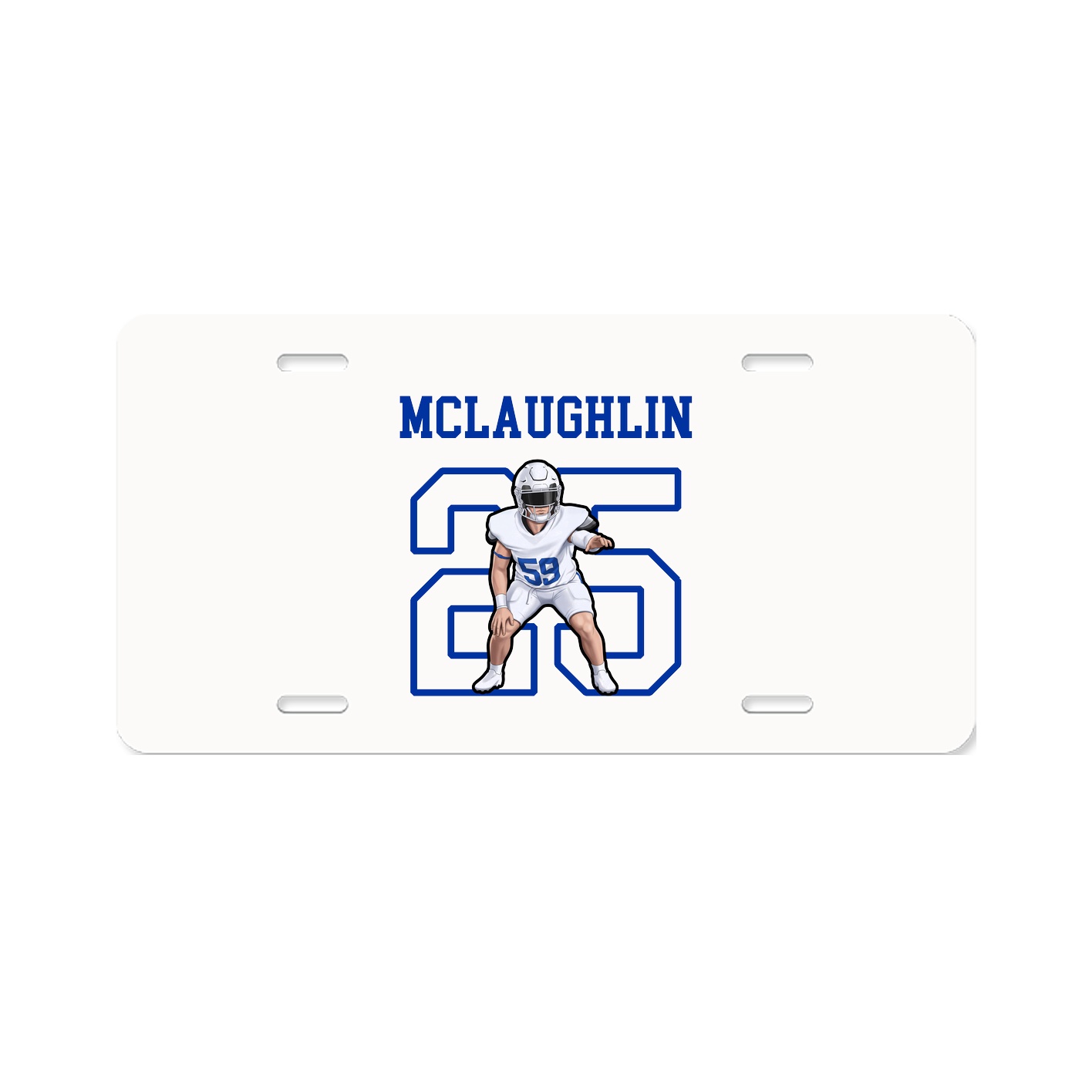 License Plate — Shirsey in Classic