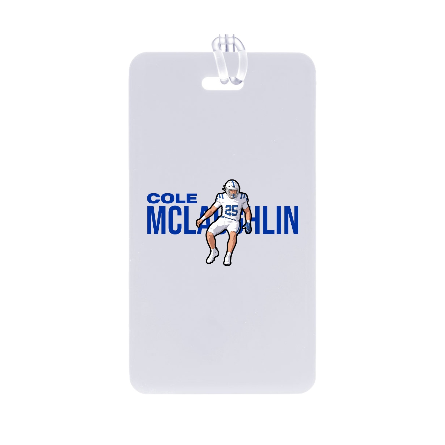Bag Tag — Player Name in Classic