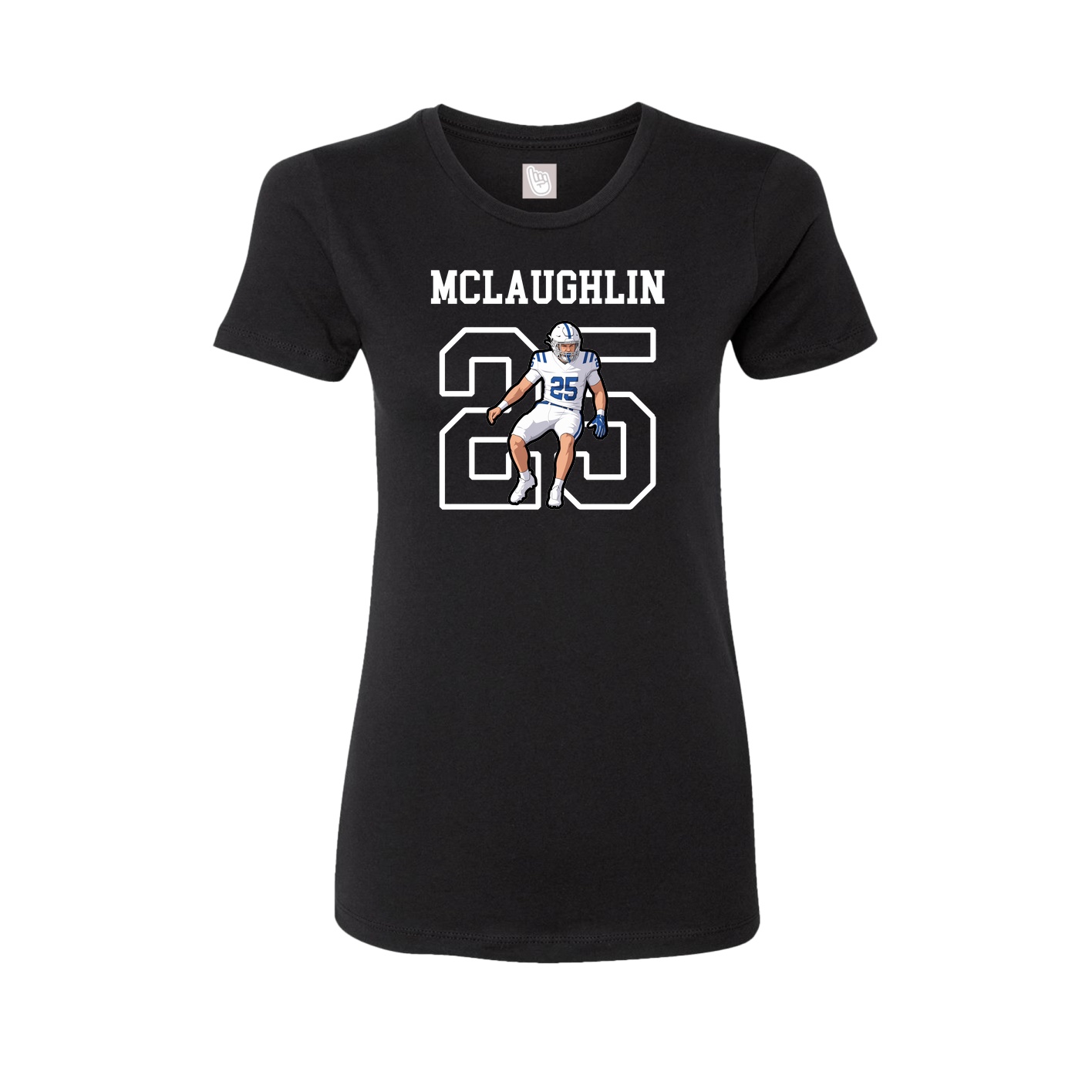 Fitted Women's Tee — Shirsey in Black