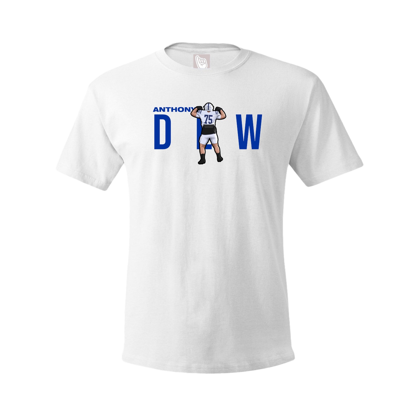 Youth Tee — Player Name in White