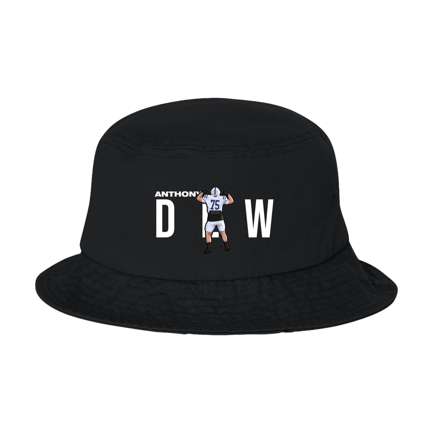 Bucket Cap — Player Name in Black