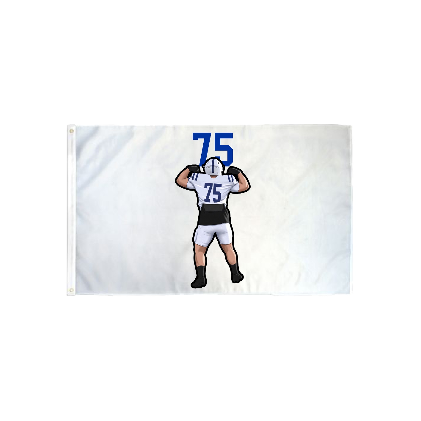 3x5 Flag — Number Top in Classic