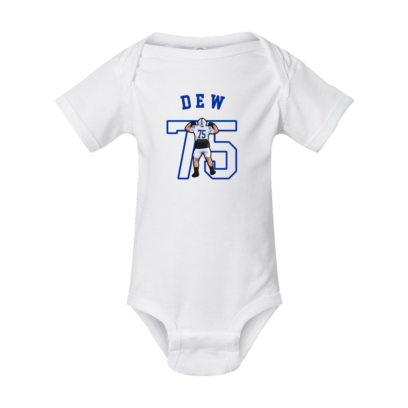 Baby Onesie — Shirsey Arch in White