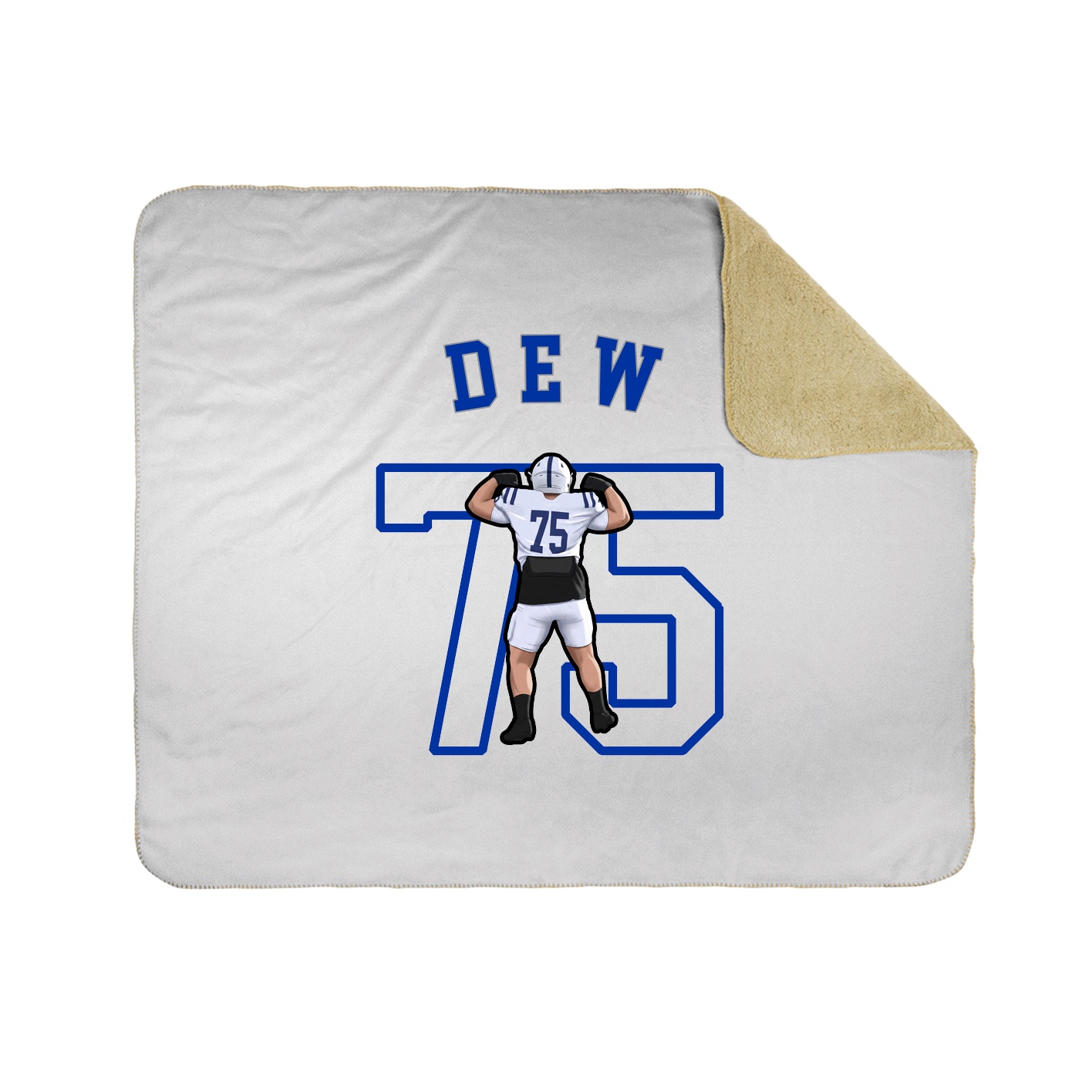 Throw Blanket — Shirsey Arch in White