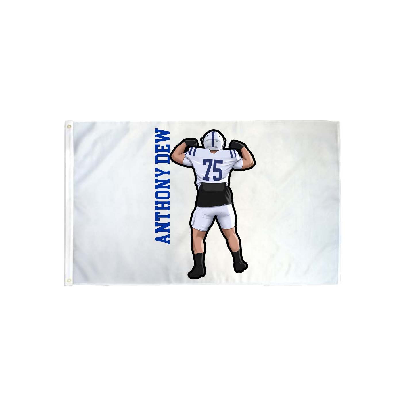 3x5 Flag — Name Vertical in Classic