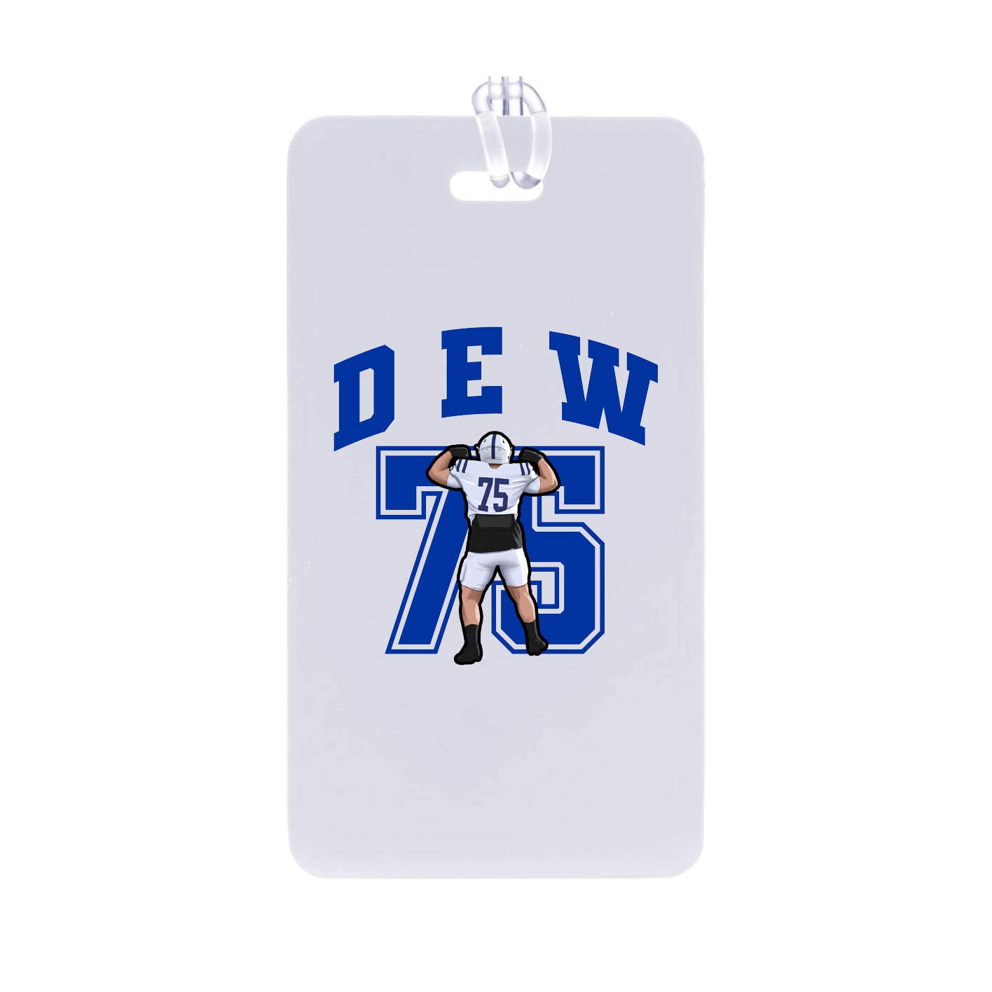 Bag Tag — Number in Classic