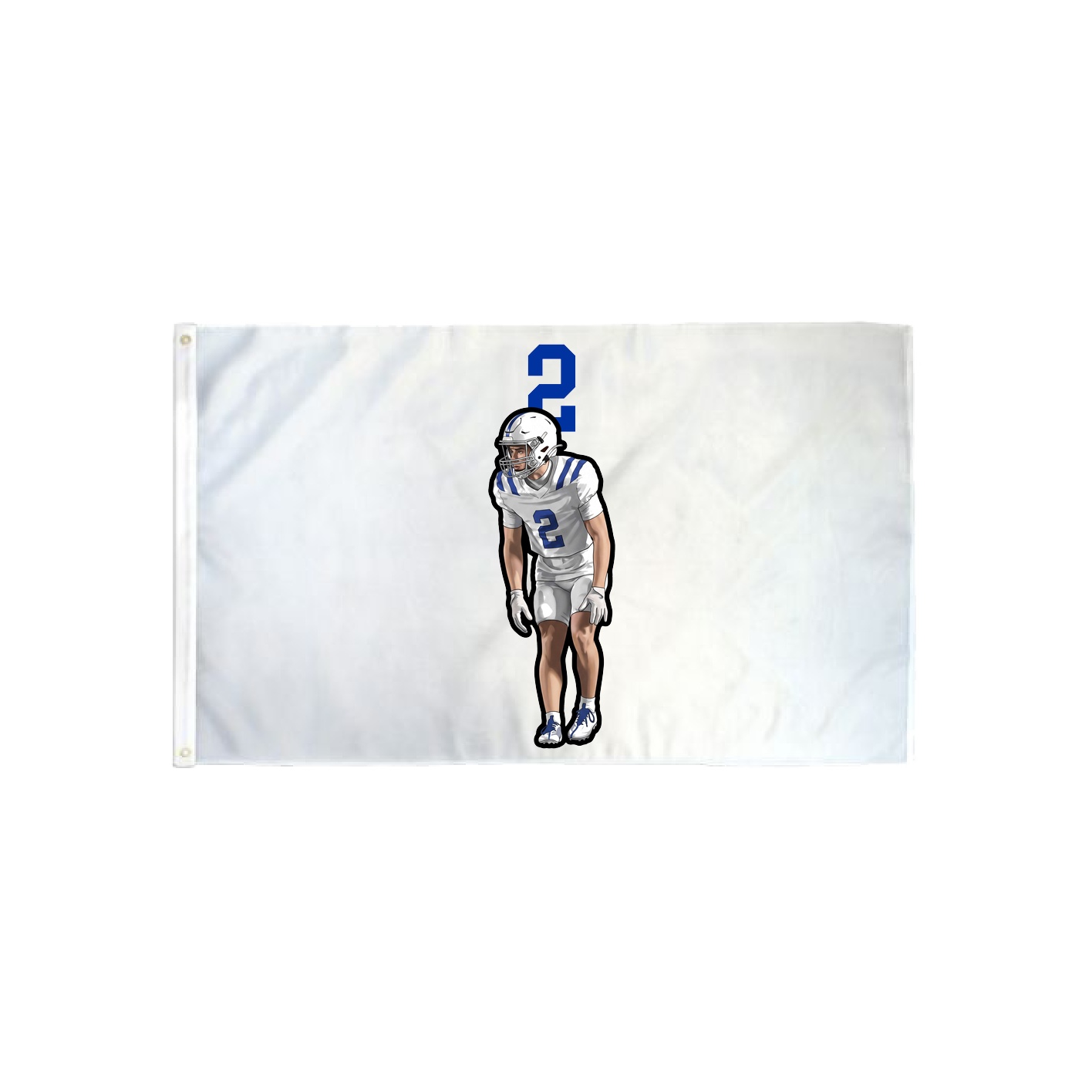 3x5 Flag — Number Top in Classic