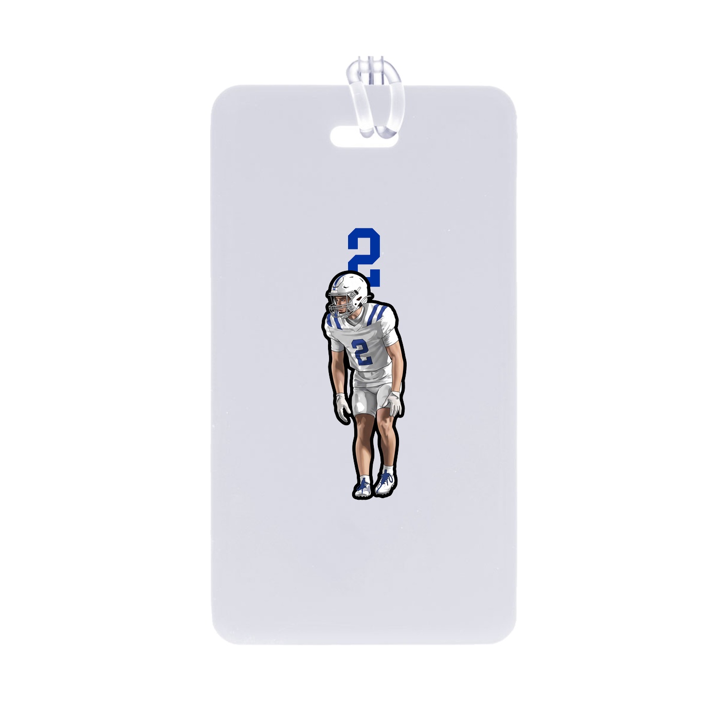 Bag Tag — Number Top in Classic